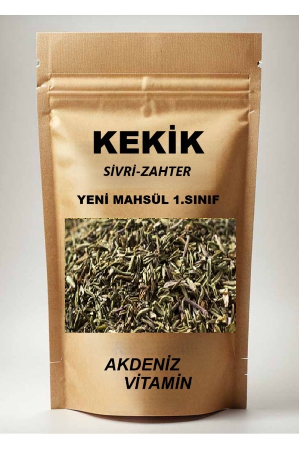 AKDENİZ VİTAMİN Sivri Kekik ( Zahter) ( Dağ Kekiği) 100 Gr Mahsül