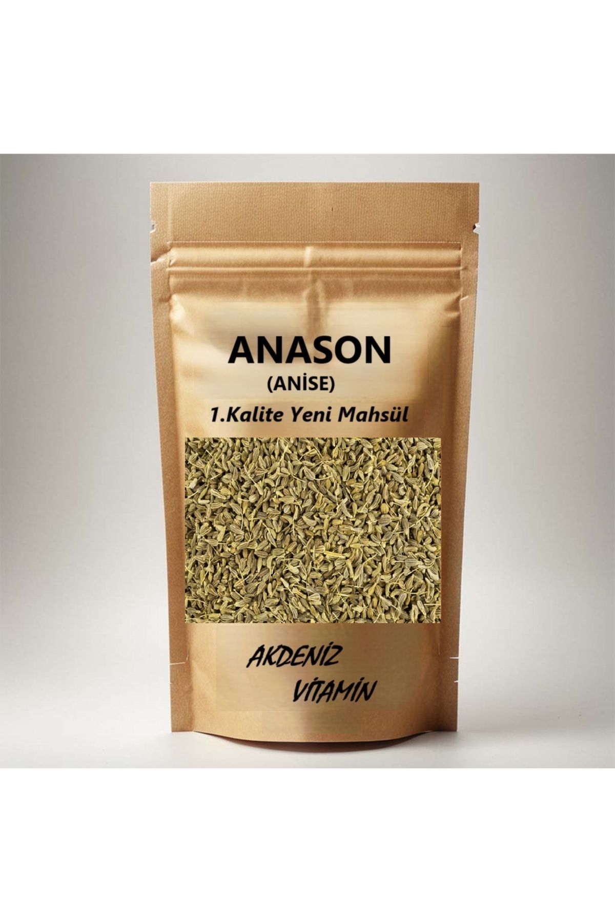 AKDENİZ VİTAMİN Anason Tohumu 100 gr 1.Sınıf Yeni Mahsül