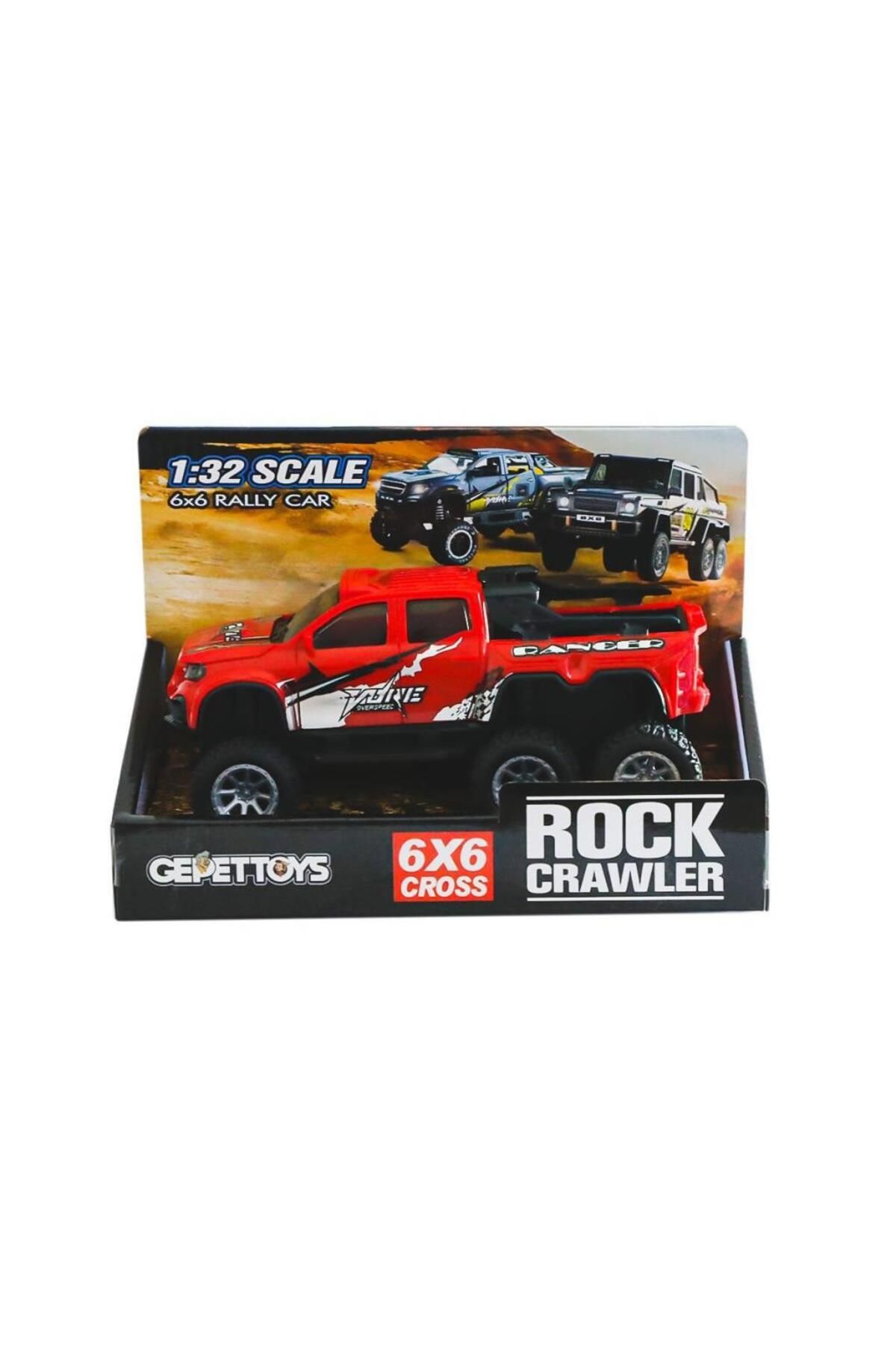 gcaksesuar Nessiworld 2101 6X6 Arazi Aracı 1:32 -Gepettoys