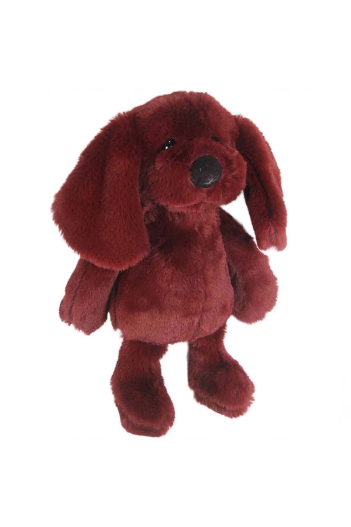 NessiWorld Nessi World Uyku Arkadaşı Köpek Peluş Bordo 34 cm