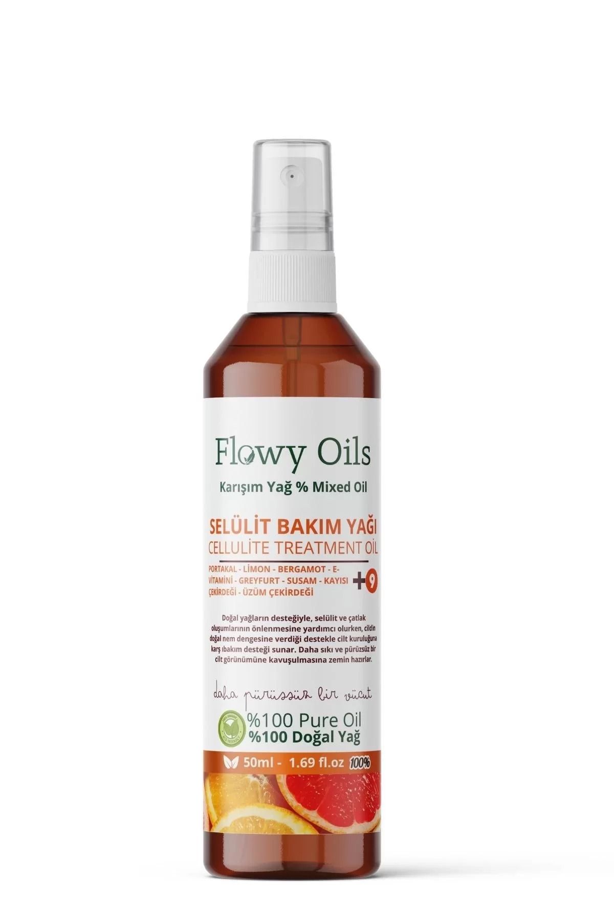 Flowy Oils Flowy Oi̇ls Selüli̇t Bakim Yaği 50 Ml