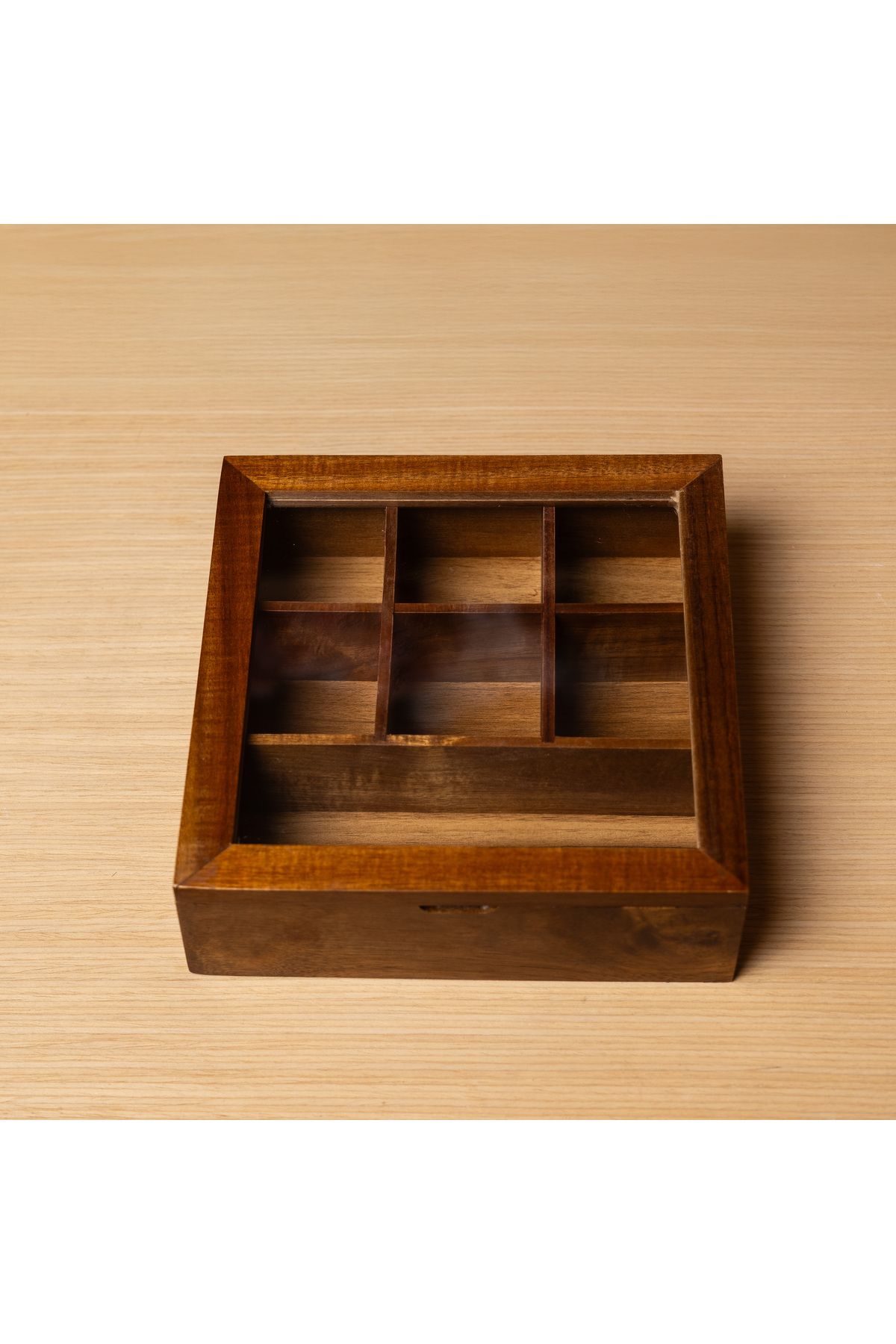 MİEN-Acacia Organizer Box with Lid 2