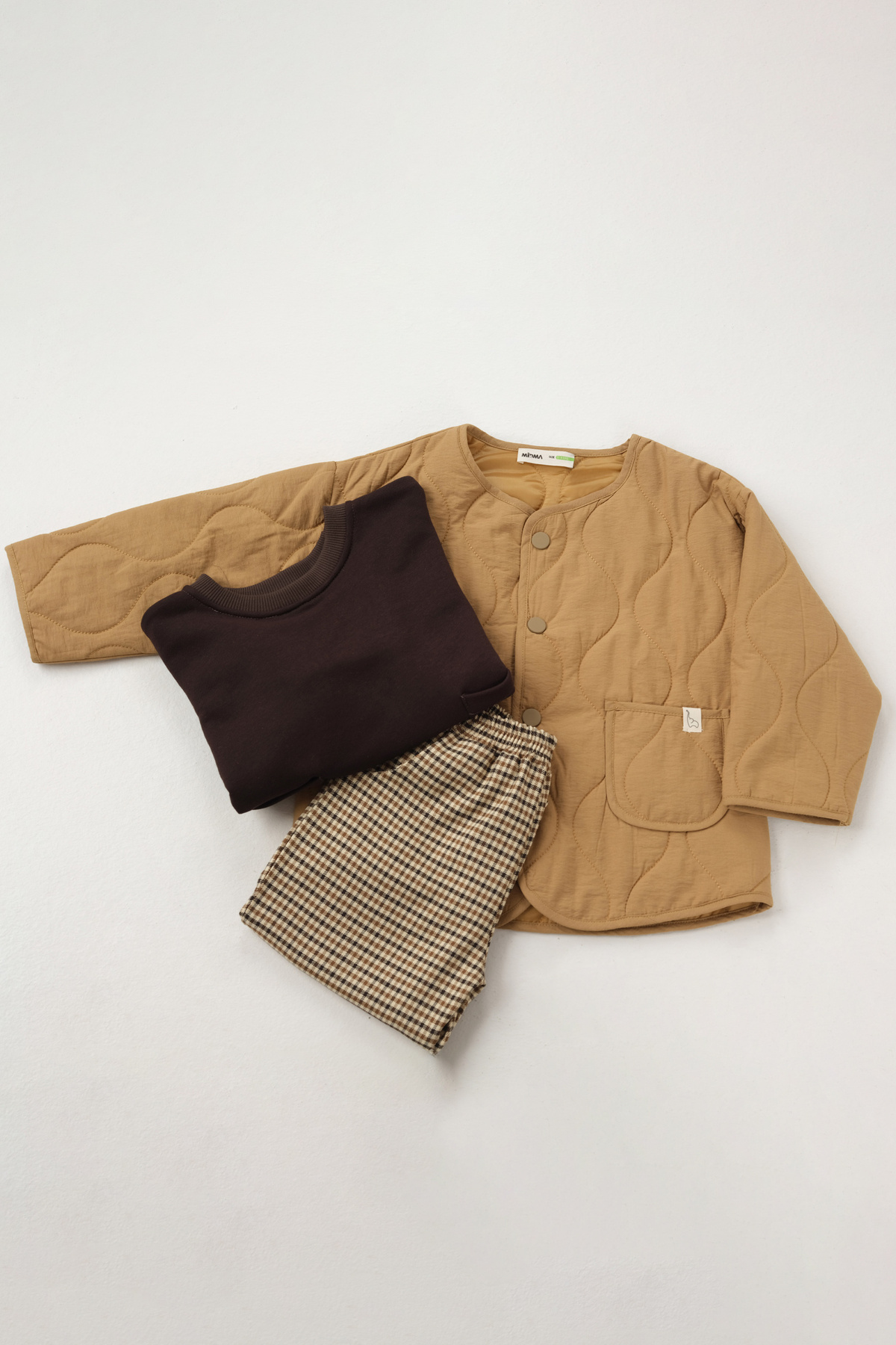 Mioma Kids Kapitone Mont Camel fotoğrafı 5 (önizleme)