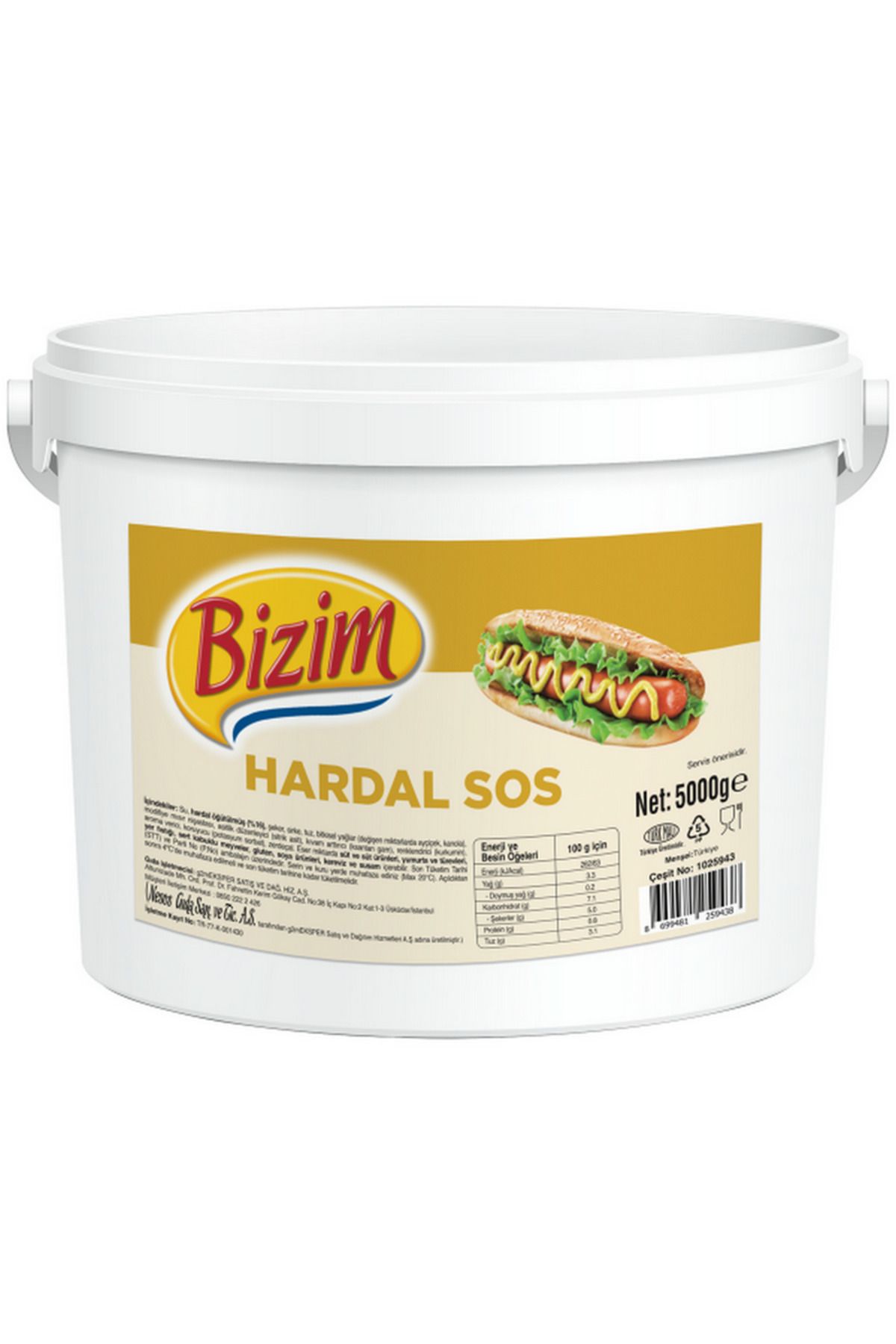 Bizim Hardal 5 Kg 564135