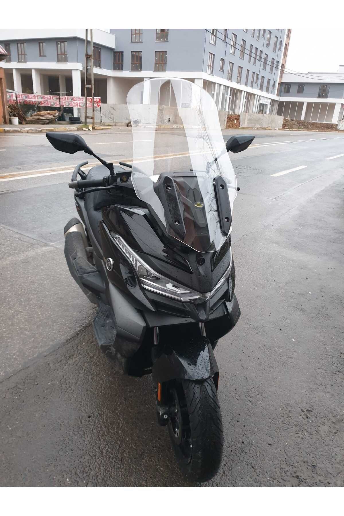 Voge SR4 Siperlik Ön Cam 2022-2025 Model 78cm şeffaf Renkli 4mm UZUN CAM