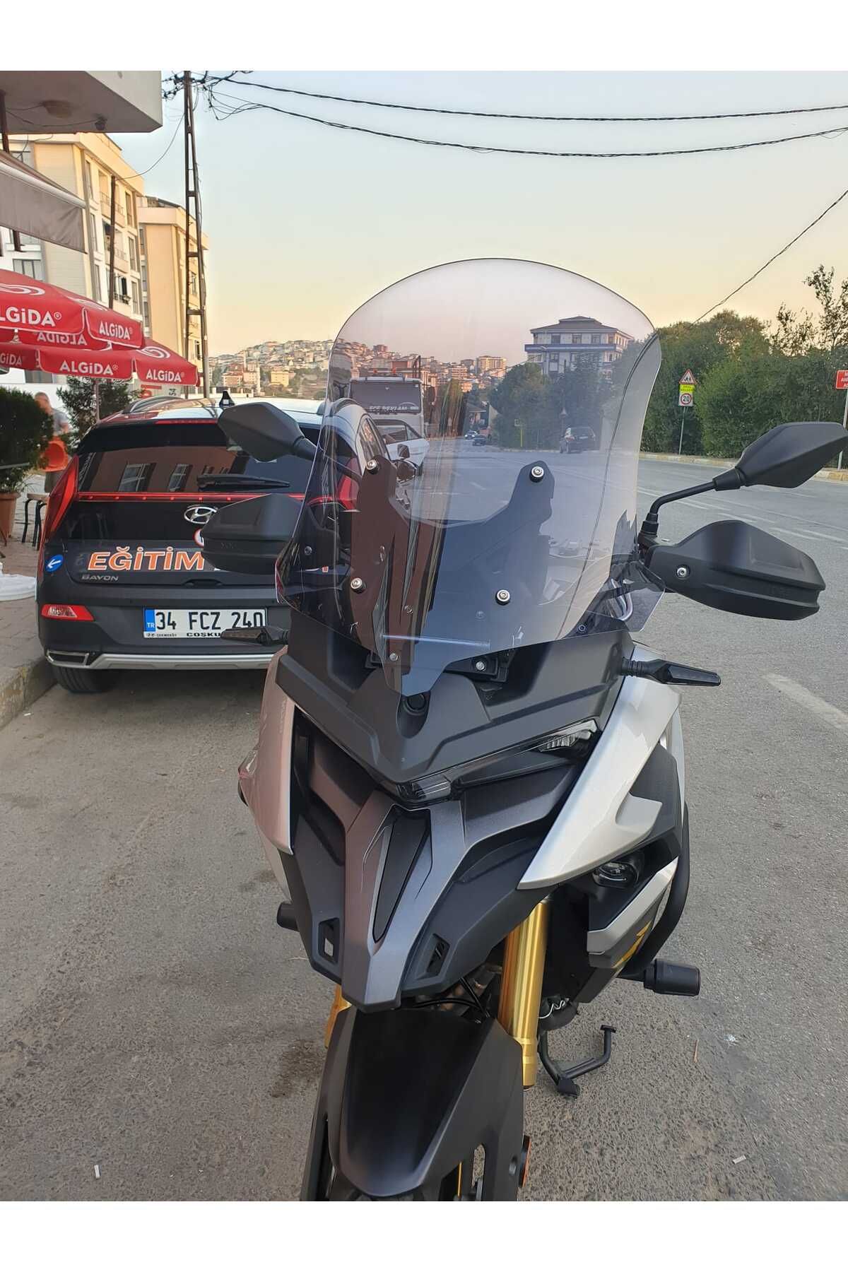 Voge DSX 525 Siperlik Ön Cam 2023-2025 Model 56cm Füme Renkli 4mm