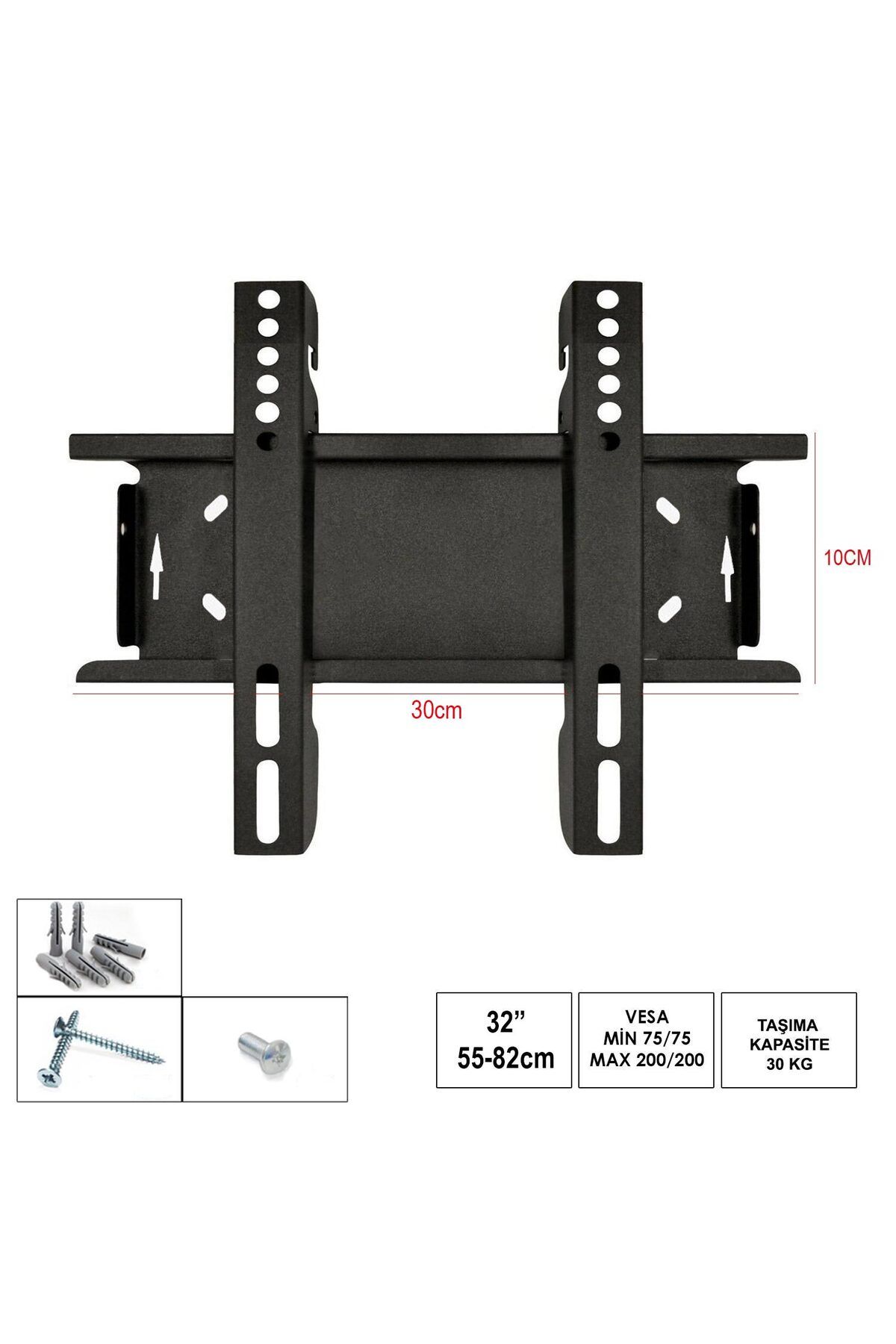 ZUHUDİ Lcd 3011 Askı Aparatı Sabit 32-37 İNç 82-92Cm