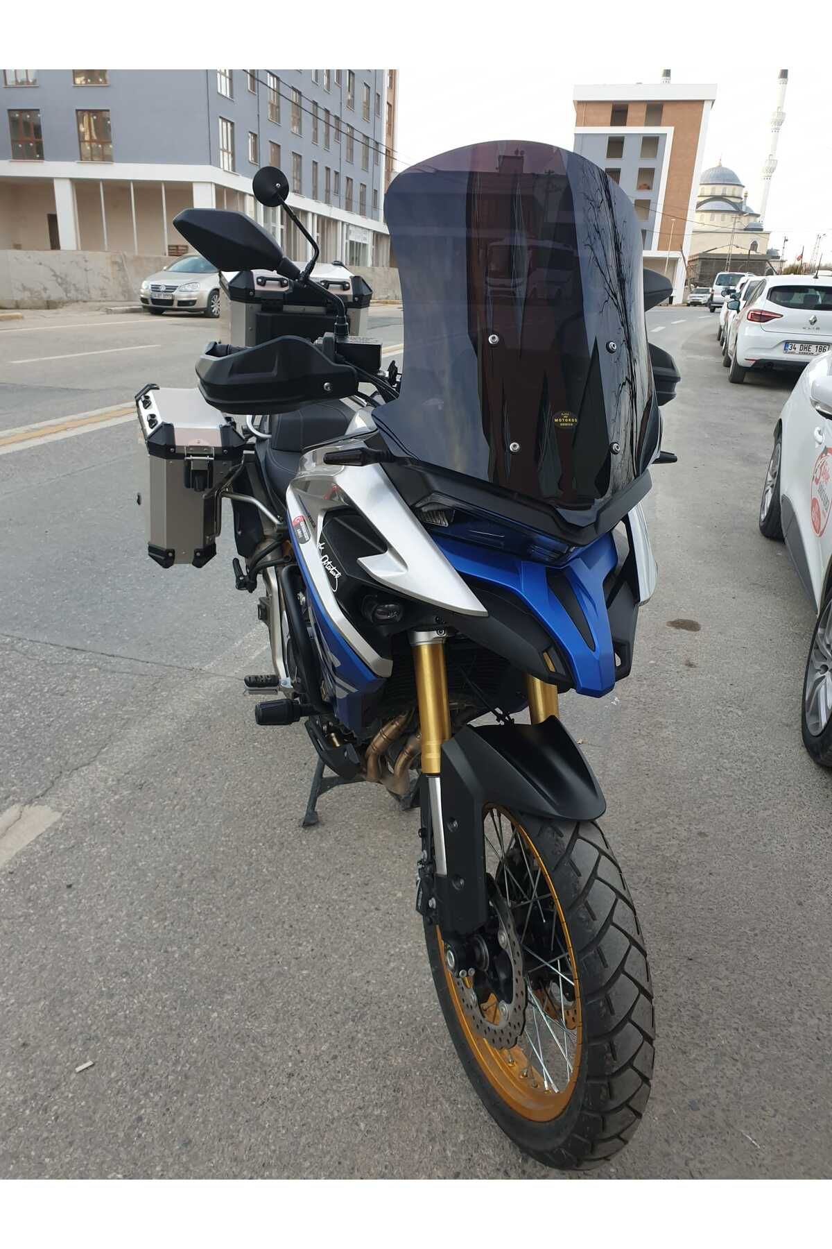 Voge DSX 525 Siperlik Ön Cam 2023-2025 Model 65cm Siyah Renkli 4mm UZUN CAM