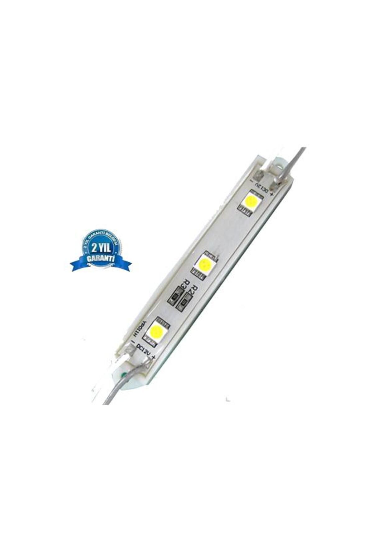 NZM TİCARET Alles Modül Led 3Lü 12V Yeşil