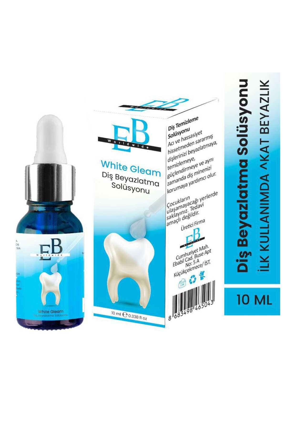 eb worldwide EB WWORLD WHITE GLEAM TEETH WHITEEN SOLUTION