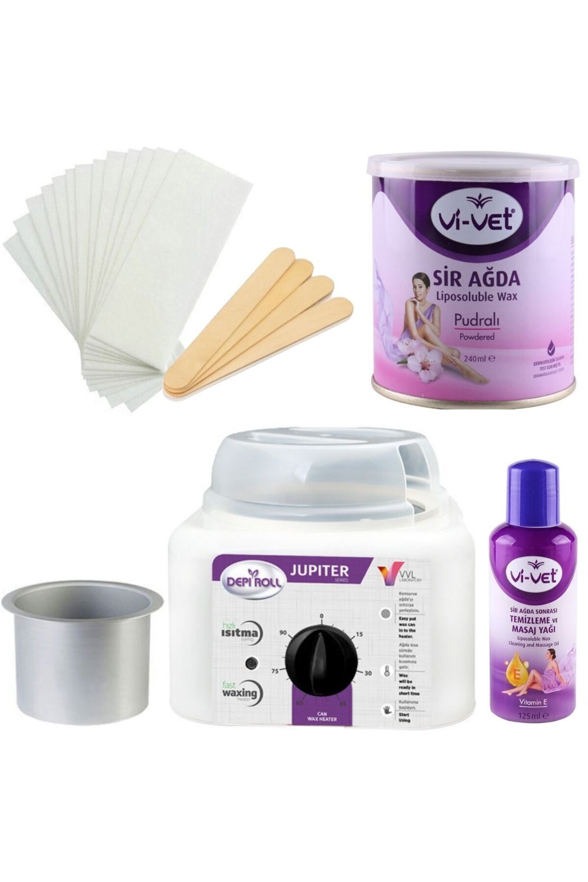 Depirol Sir Ağda Isıtıcı Makine Set — 5706U6 — تصویر 7 از 7