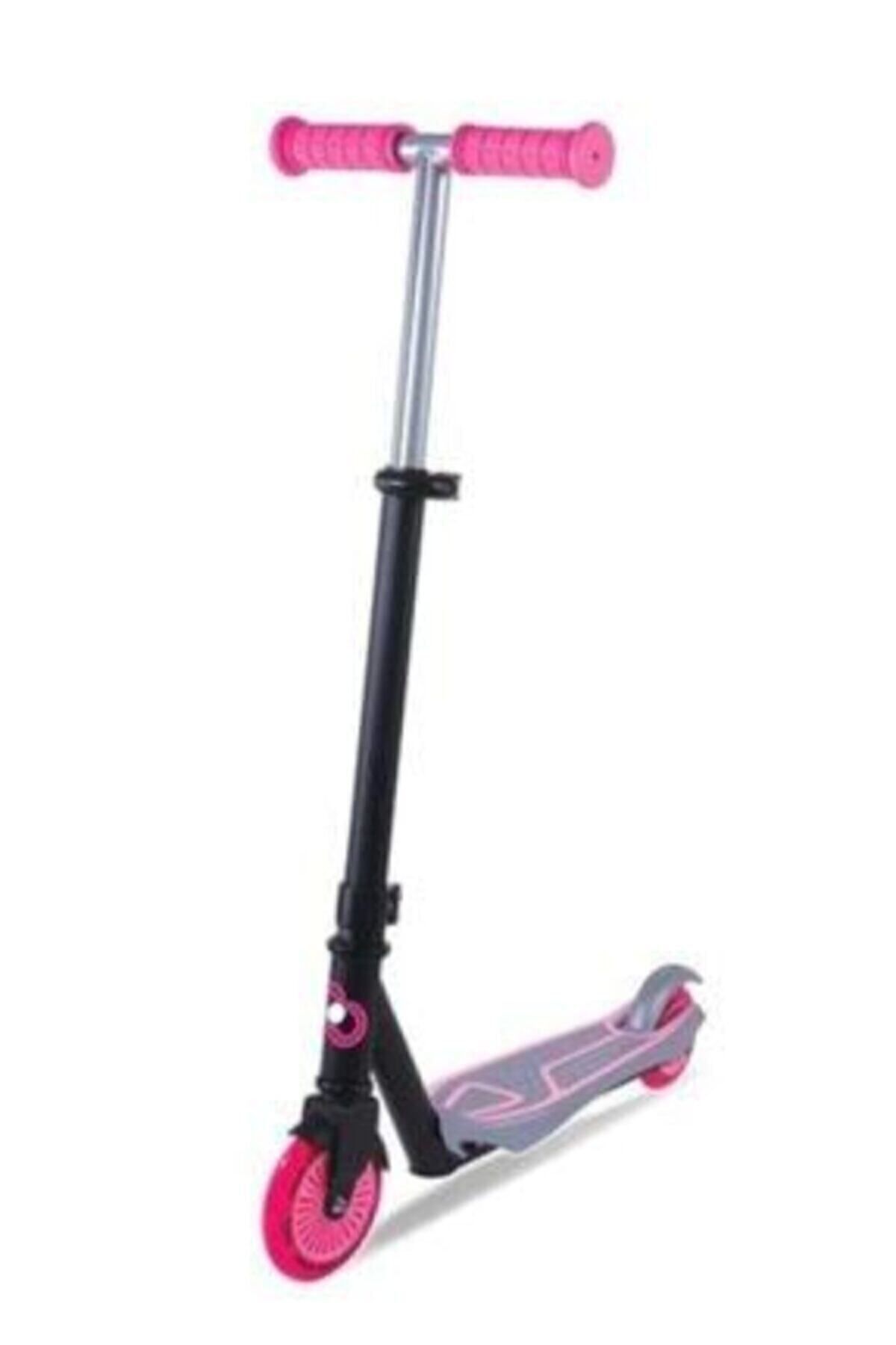 Mhm Collections 5+ Işıklı 2 Teker Pembe Scooter