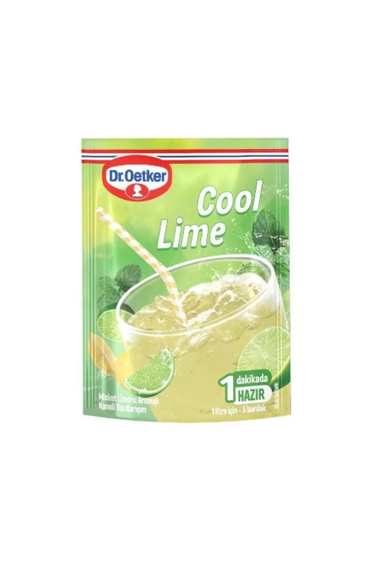 Dr. Oetker Dr Oetker Toz İçecek Cool Lime 90 Gr