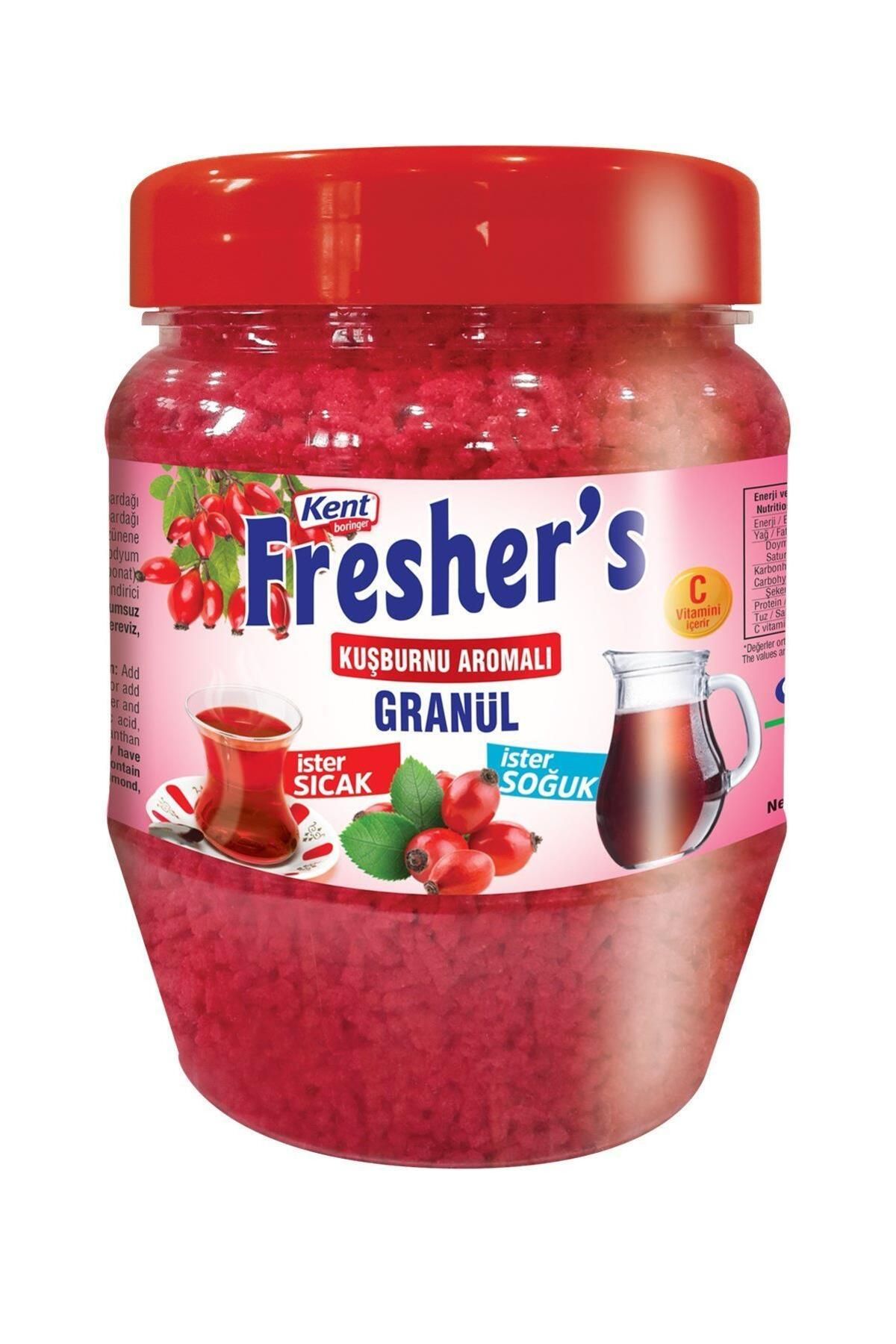 Kent Boringer Fresher's Kuşburnu Aromalı Granül İçecek 300 Gr