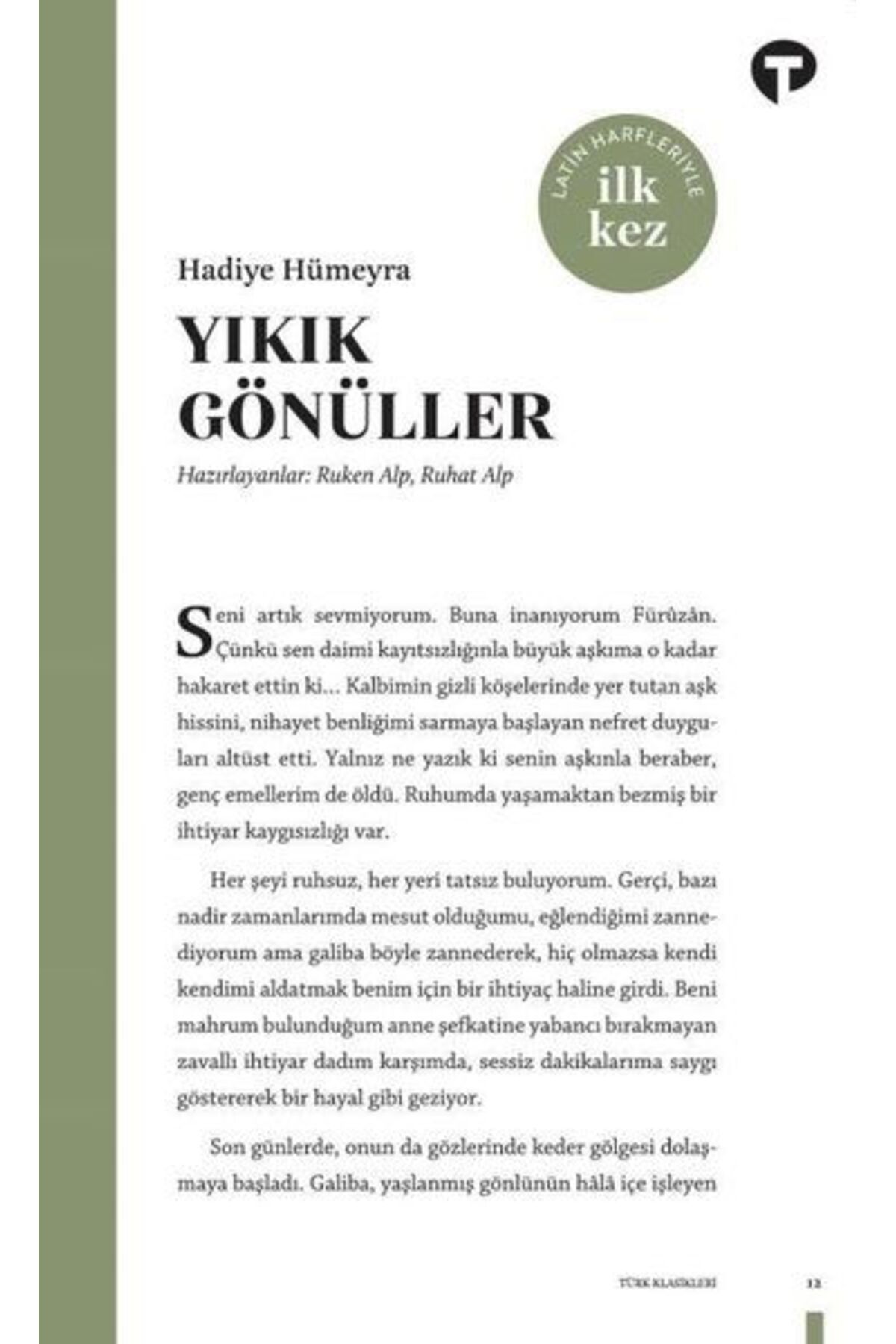 Turkuvaz Kitap Yıkık Gönüller