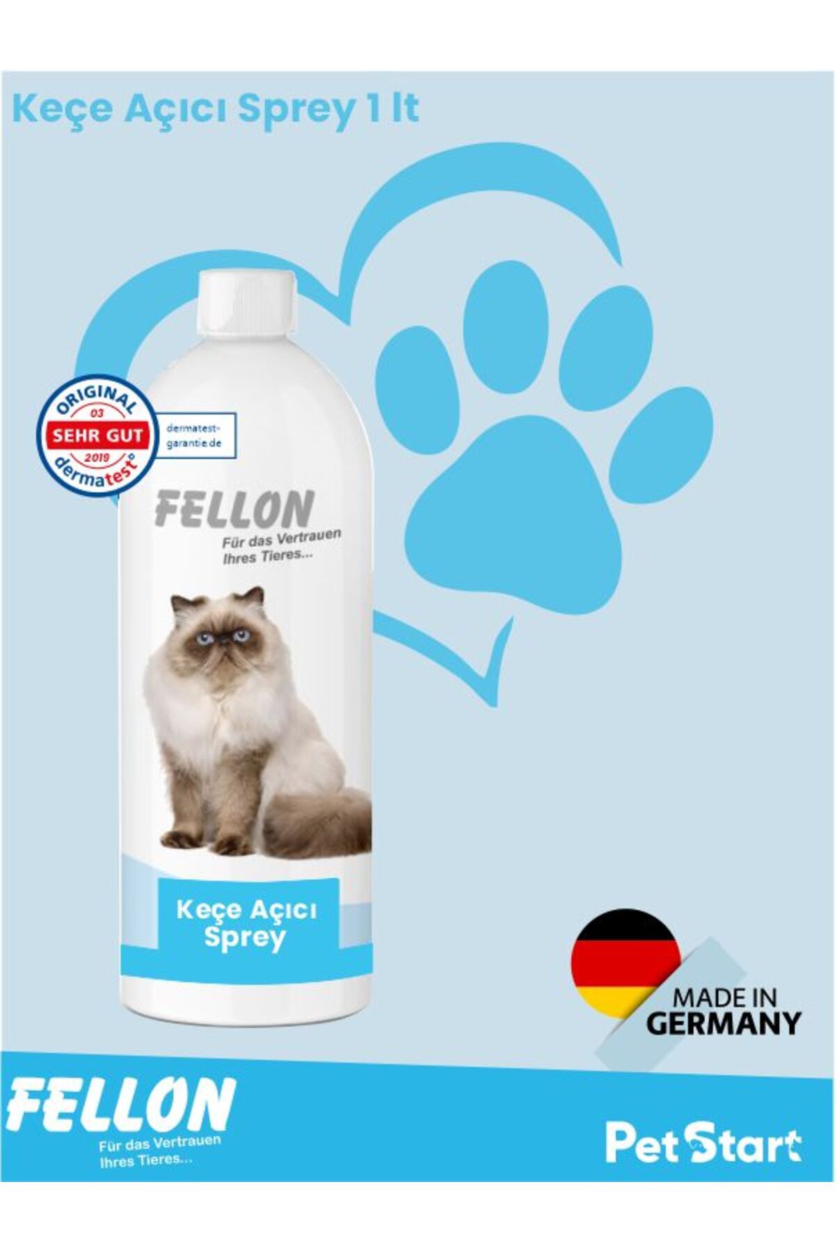 Fellon Kedi Keçe Açıcı Sprey1lt