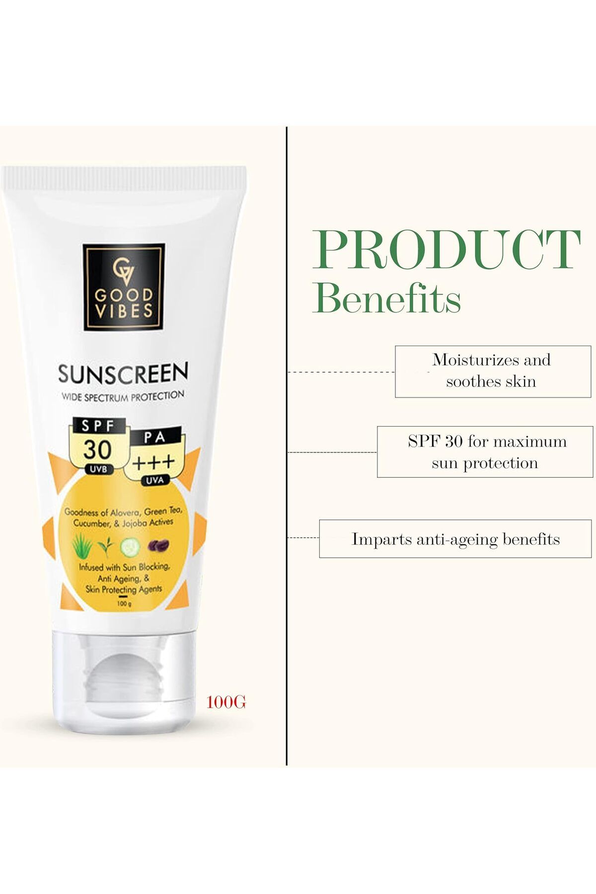 Good Vibes-SunScreen 30 SPF 7