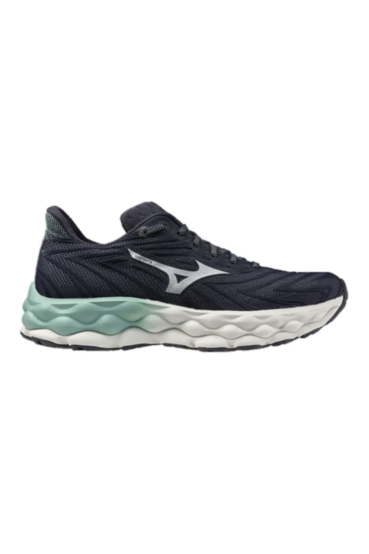 کفش دو و تمرین چند رنگ زنانه WAVE SKY 8 در حال رانینگ آبی Mizuno