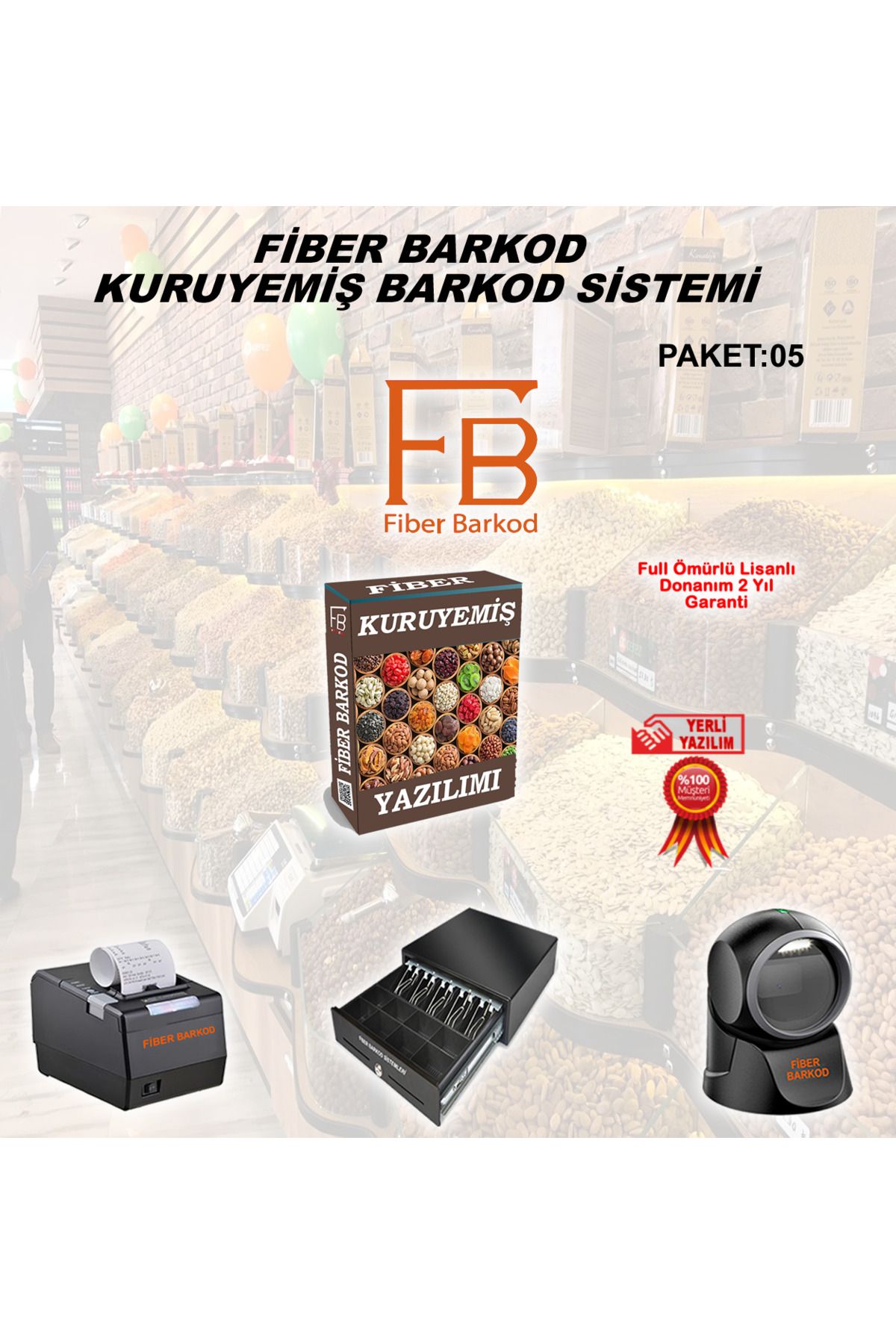 FİBER BARKOD Kuruyemiş Barkod Sistemi-5