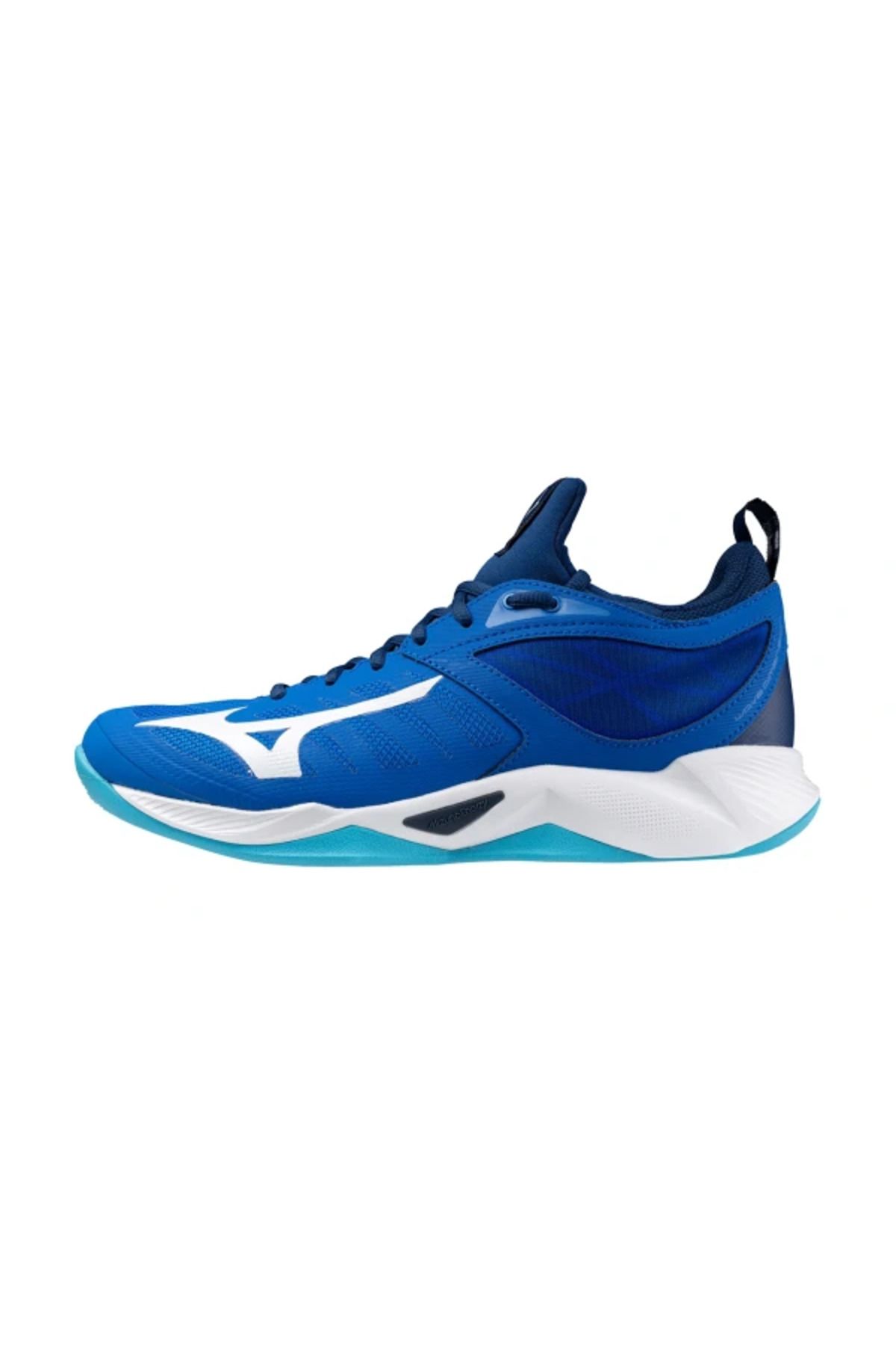 MIZUNO Wave Dimension Unisex Voleybol Ayakkabısı Mavi