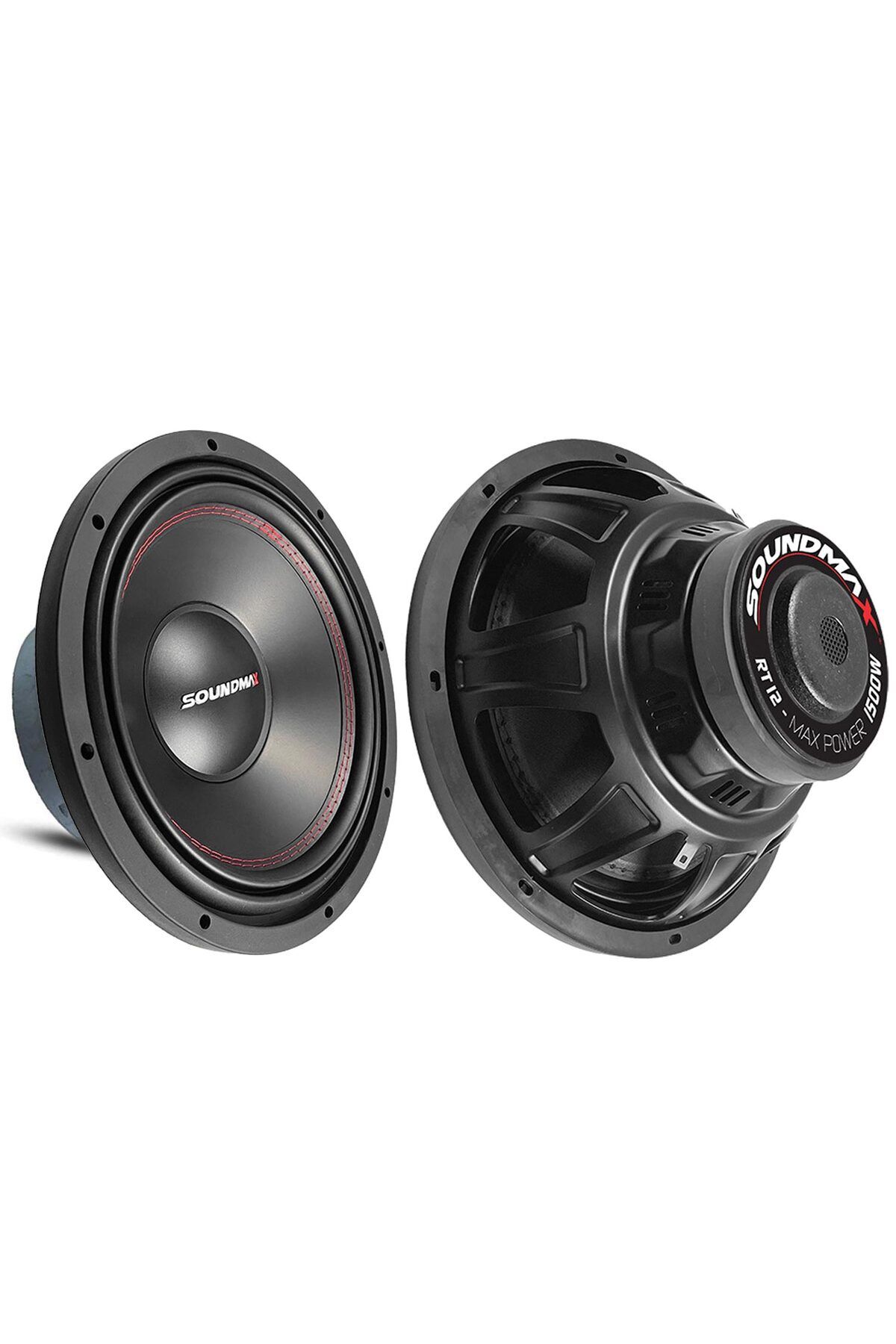 NZM TİCARET Sx-Rt12 Oto Bass Subwoofer 30Cm 1500 Watt (400 Rms) Siyah 1 Adet