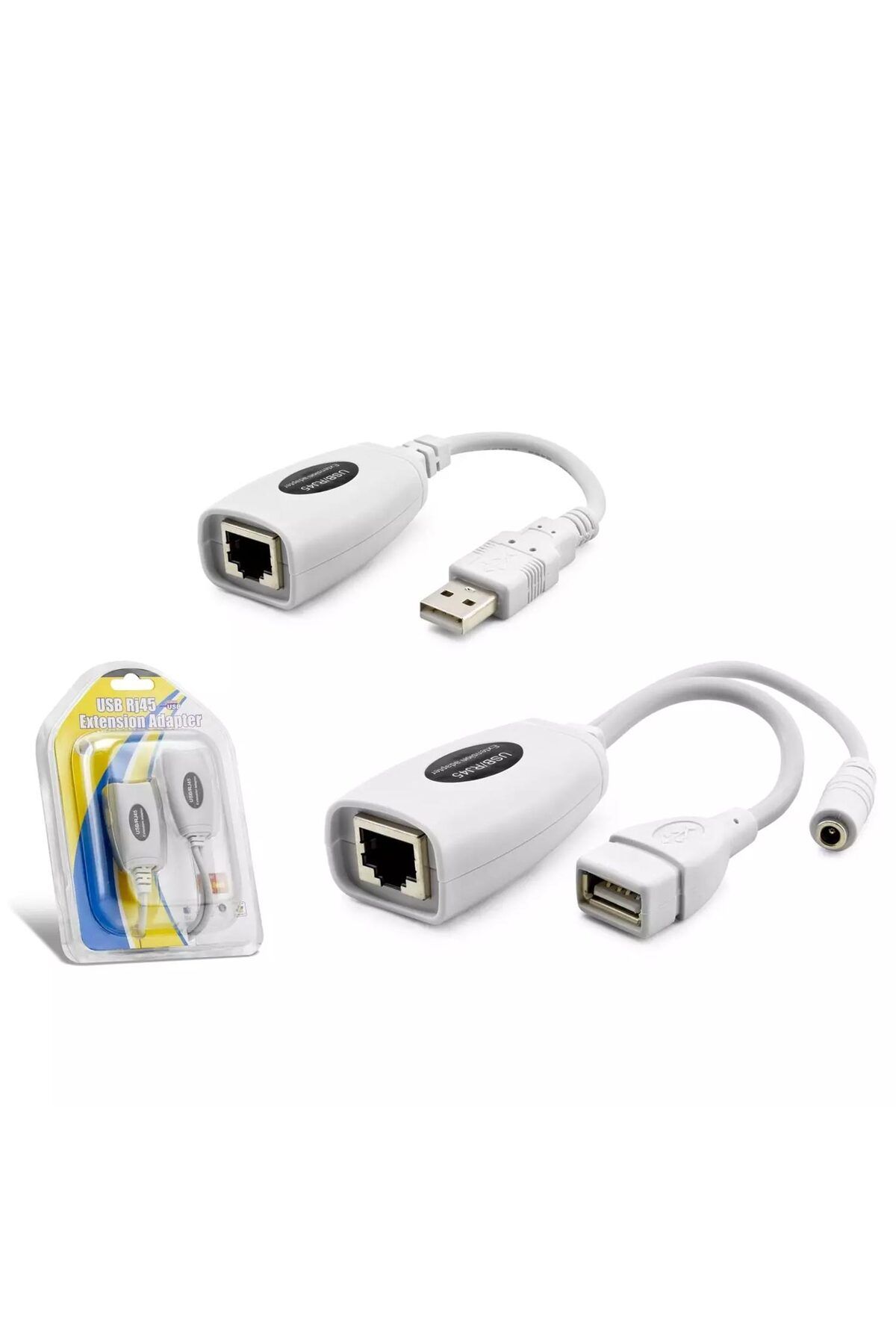 NZM TİCARET Hdx-5064 Extender Adaptör Usb To Rj45 60Mt