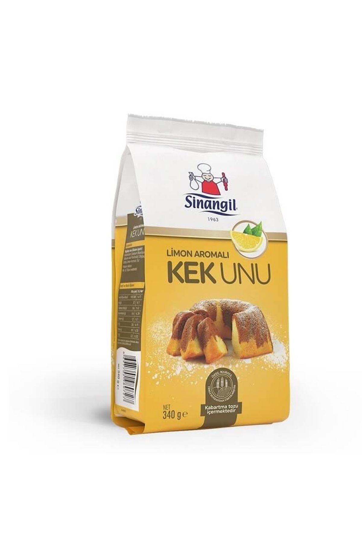 Sinangil Bp Kekun Limonlu 340 gr Paket (3 ADET)