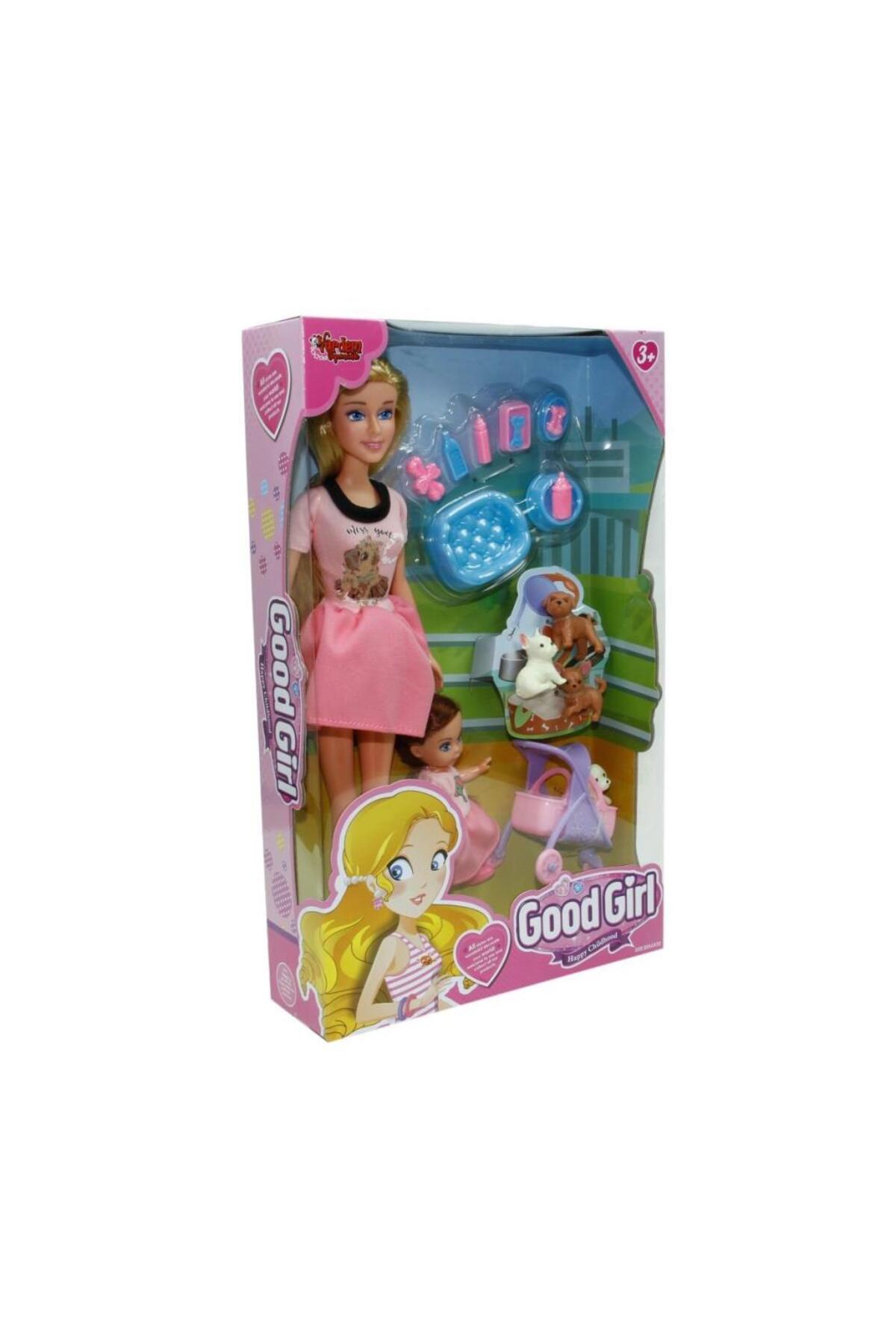 نسیورلد WG-115564 عروسک داخل جعبه ۲۹ سانتیمتری مادر دختر فروشگاه حیوانات خانگی - واردِم توی