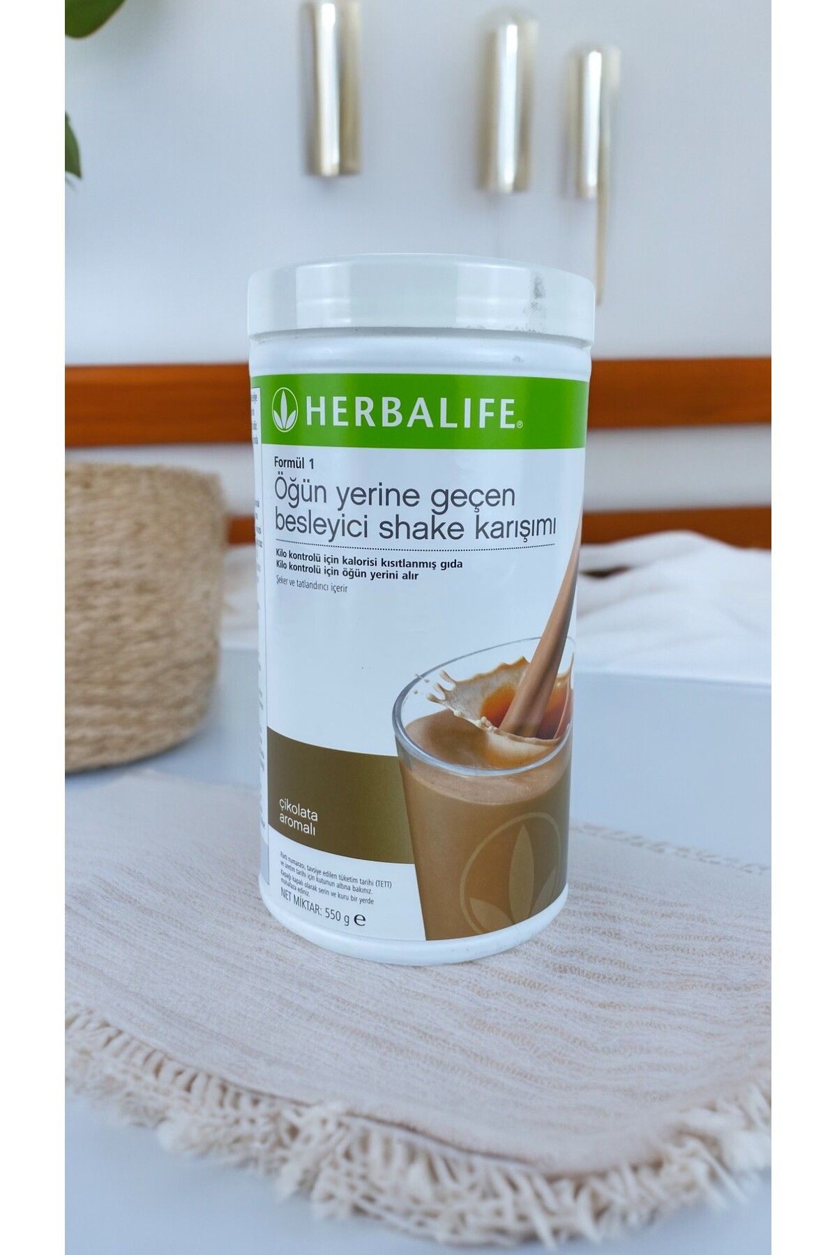 Herbalife Çıkolatalı Set Formül 1 Hızlı Gönderi Çikolata Aromalı 500 gr 1 Adet