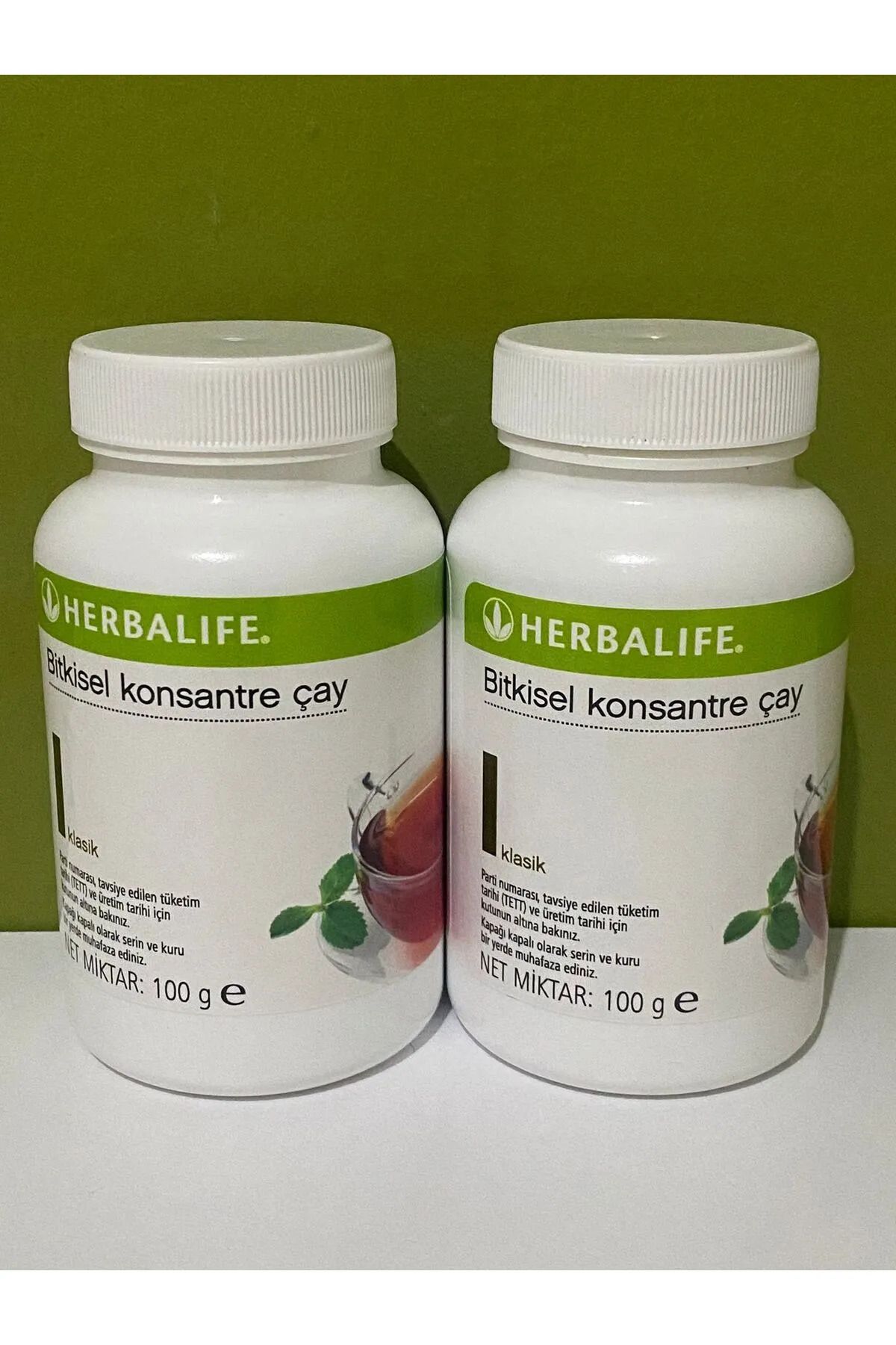 Herbalife Doğal Içeriklerle Zenginleştirilmiş Formül Konsantre 100 gr Çay 2 Adet