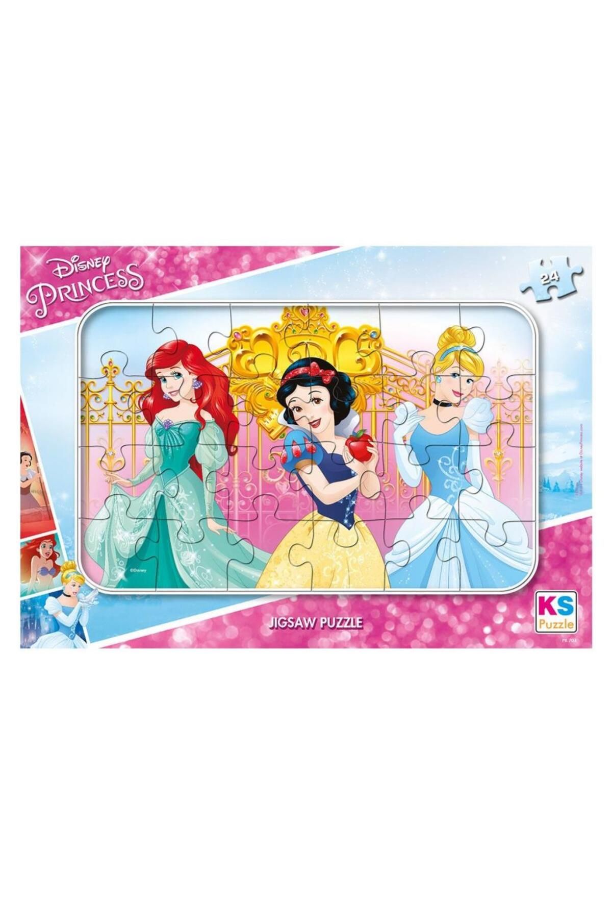 NessiWorld PR 704 Prenses Frame Puzzle 24 Parça -Ks Puzzle