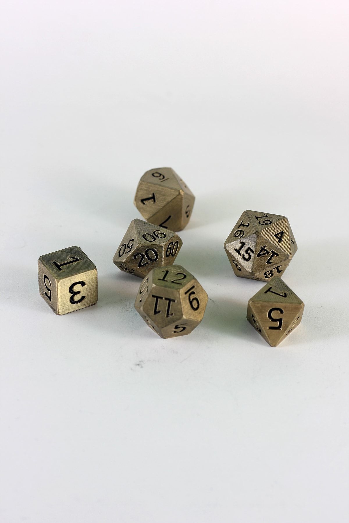GÜRCÜ 3D-Dnd Dice Set 7-Piece Dungeon Dragon Dice Game Dice 2
