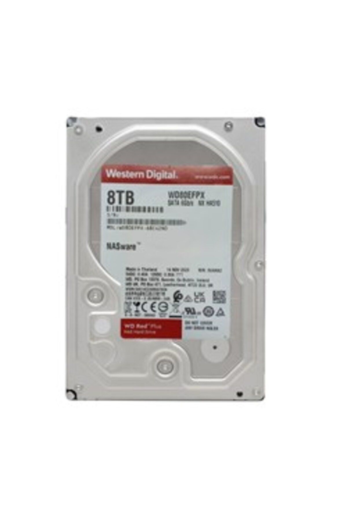 WD Red Plus Nas 8TB 3.5'' 5640Rpm SATA (WD80EFPX)