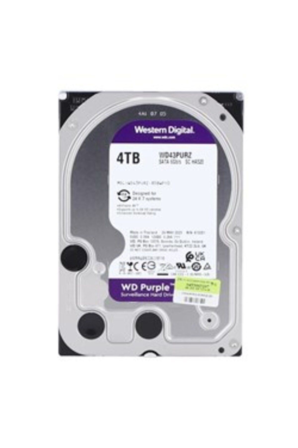 WD Purple 4TB 5400Rpm 256MB -WD43PURZ