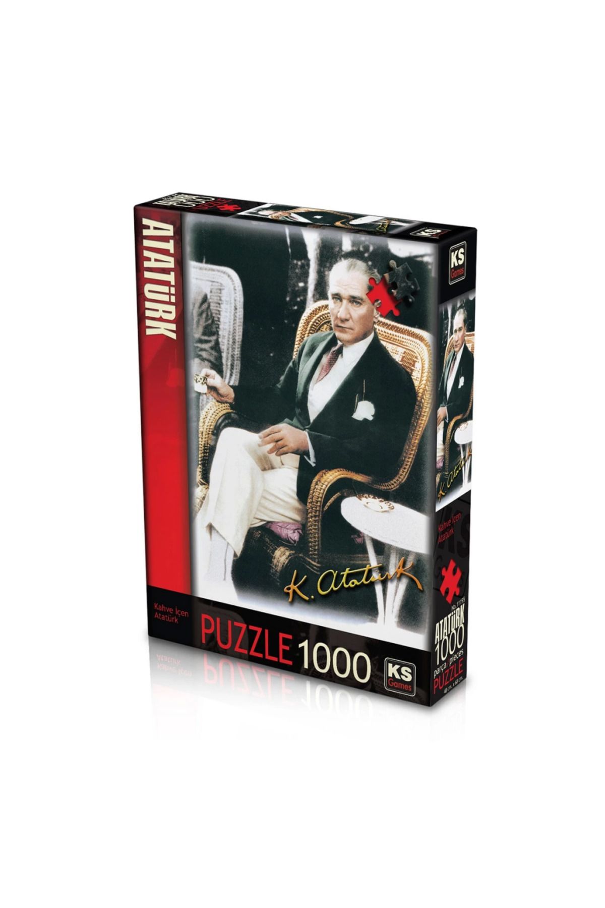 Liodoro Nessiworld KS Games Kahve İçen Atatürk Puzzle 1000 Parça 20727