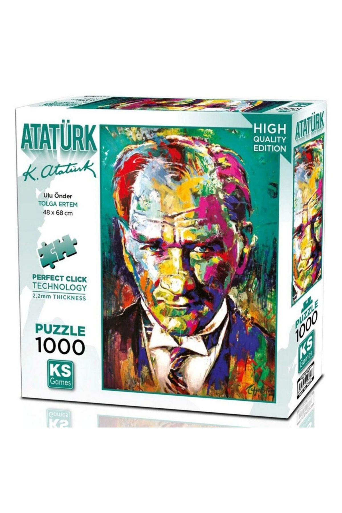 gcaksesuar Nessiworld KS Games Ulu Önder Puzzle 1000 Parça 20770