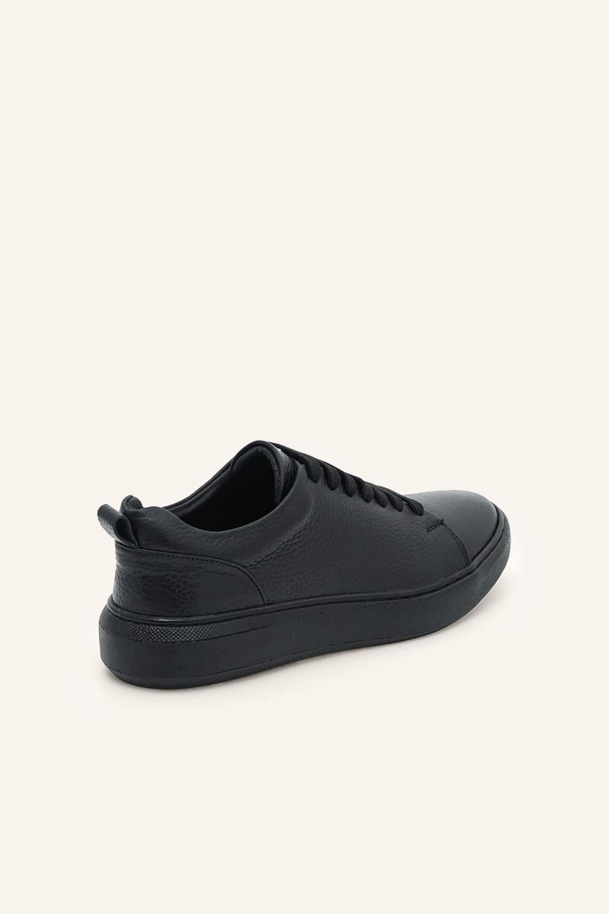 MARCATELLI-Pantofi negru-negru Mane Sneaker 4