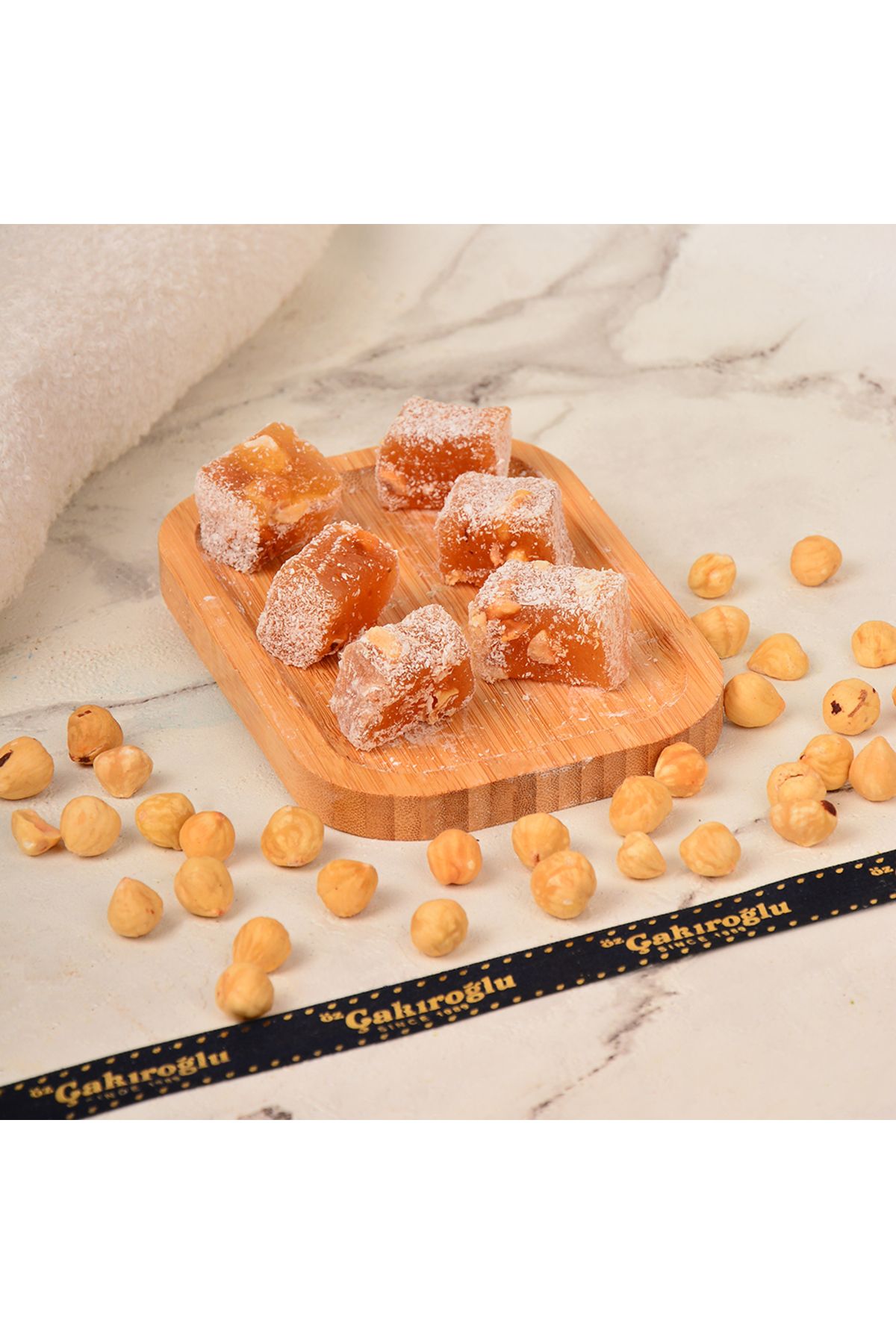 İçten Fındıklı Lokum 500 g