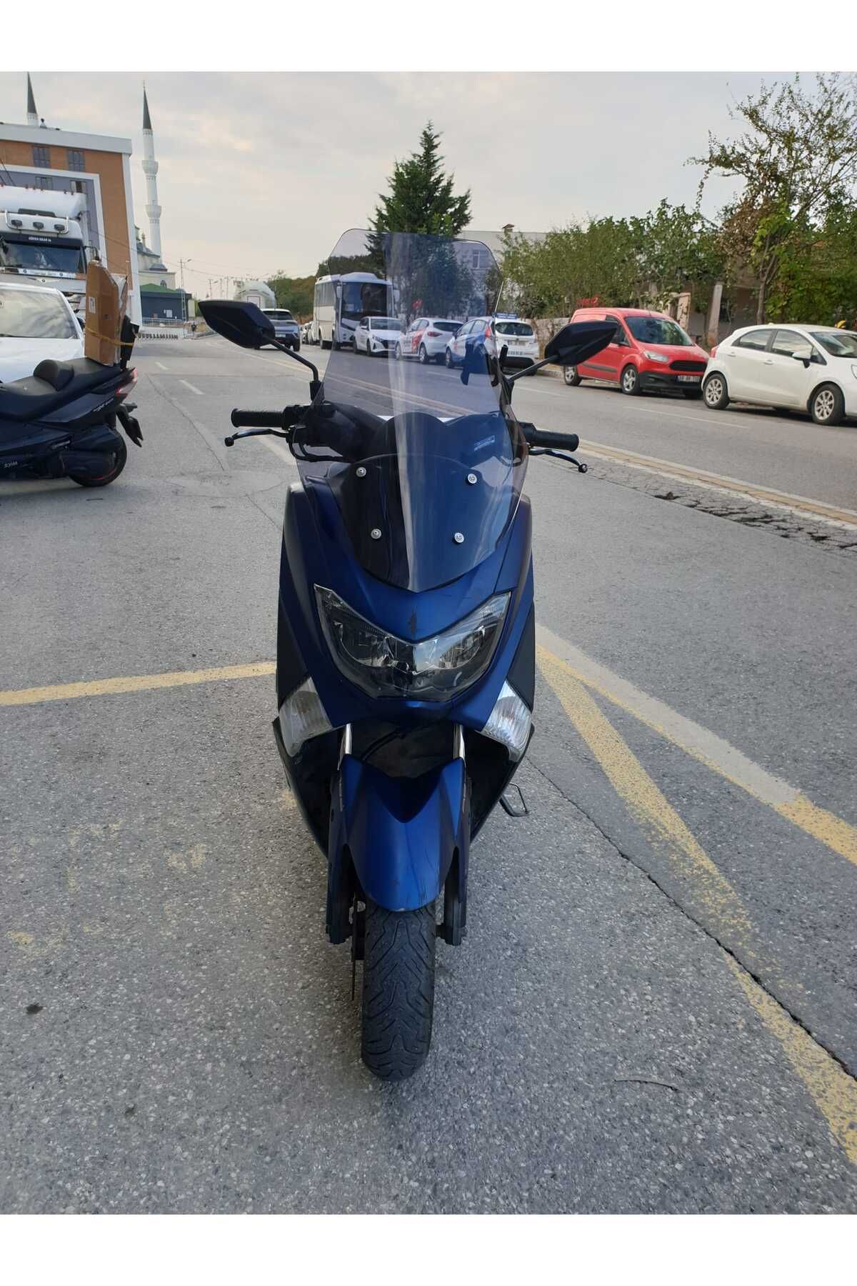 Yamaha Nmax Siperlik Ön Cam 2015 2020 Model 69cm Füme Renkli 4mm