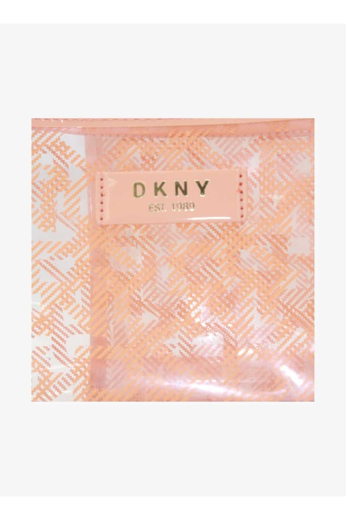 Dkny-Monogram Print Pouch with Zip Closure - Set of 2 3