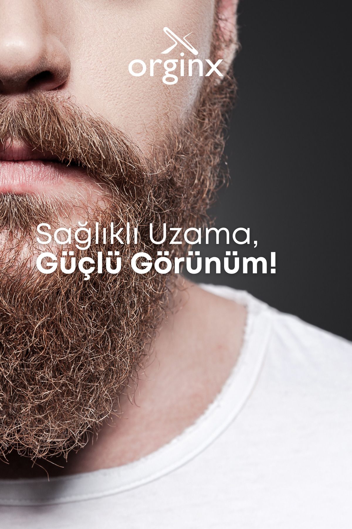 Orginx Dolgunlaştırıcı Canlandırıcı Saç Sakal Serumu 30ml - Dermaroller Sakal Seti-6