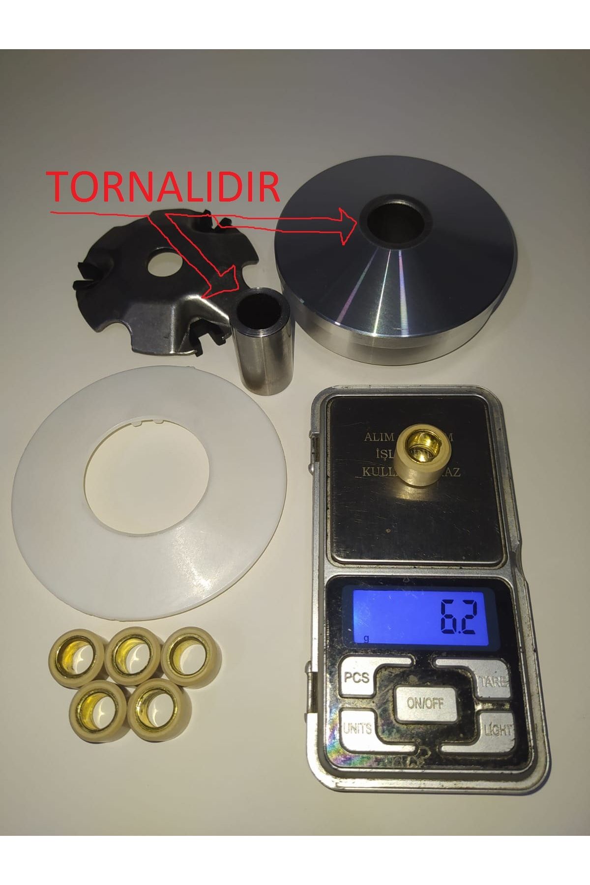 Kuba-50Cc Lathe Performance Variator - Half Mtrnn Traction Increase End Speed to 8-12 Kmh 2