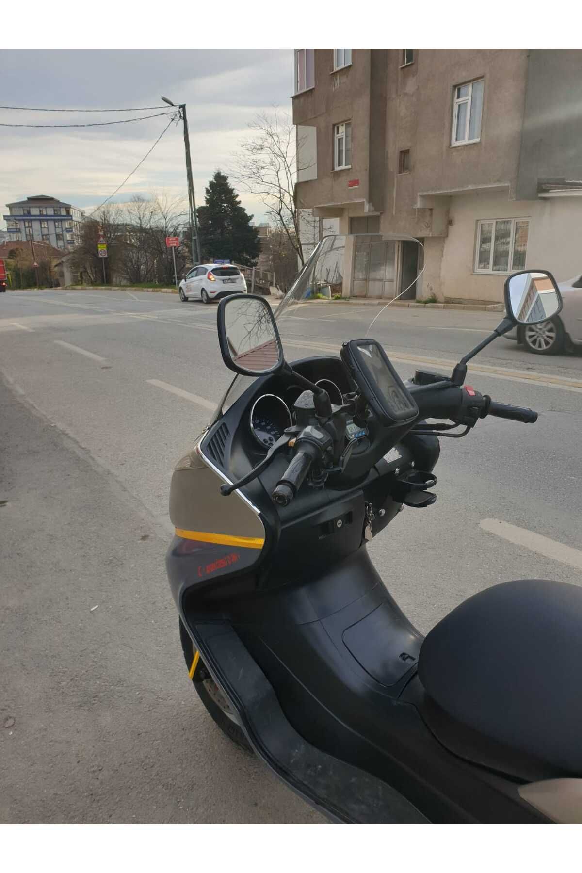 Yamaha Majesty 400 Siperlik Ön Cam 2005 2006 Model 68cm Şeffaf Renkli 4mm