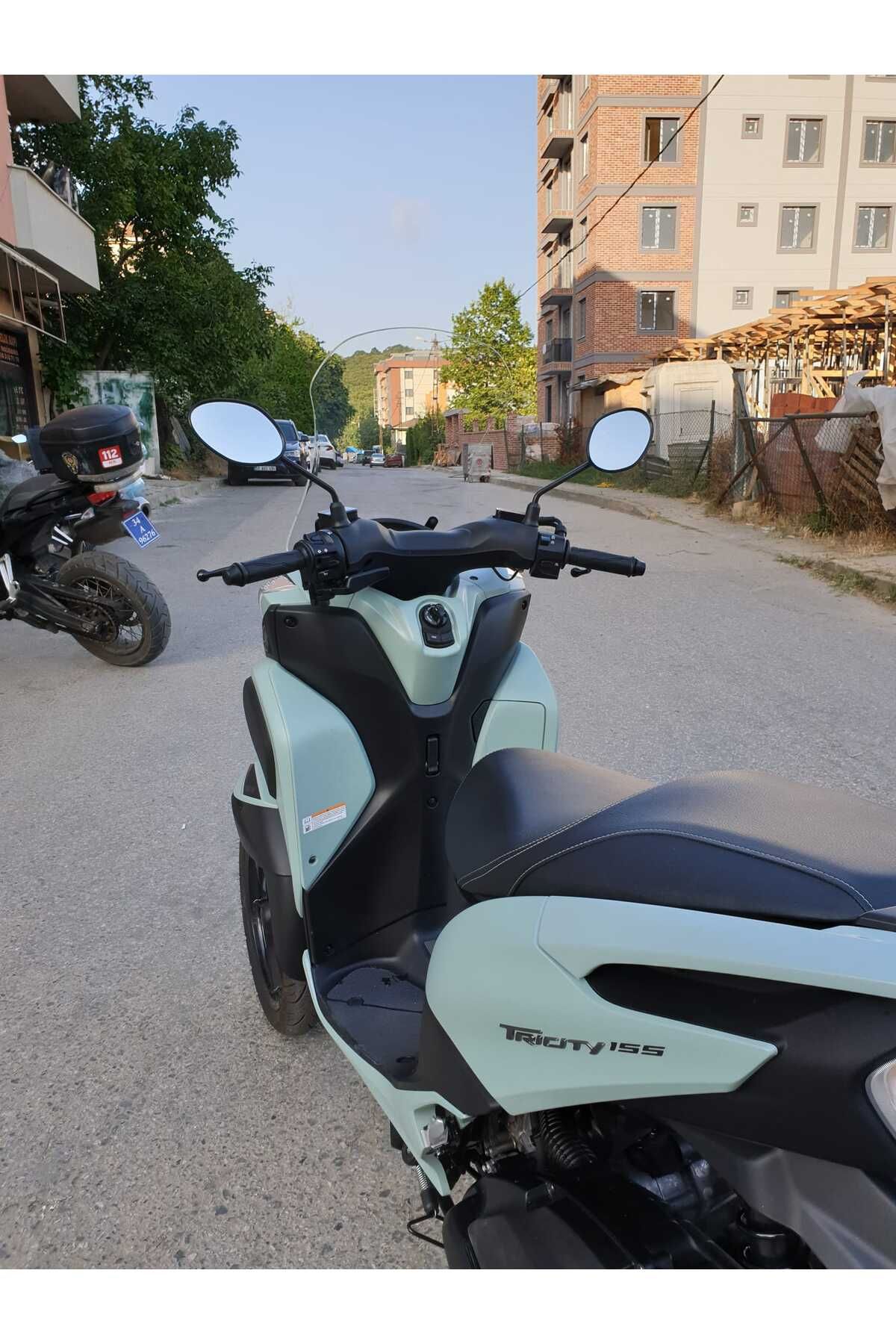 Yamaha Tricity 125 Siperlik Ön Cam 2014 2025 Model 60cm Şeffaf Renkli 4mm