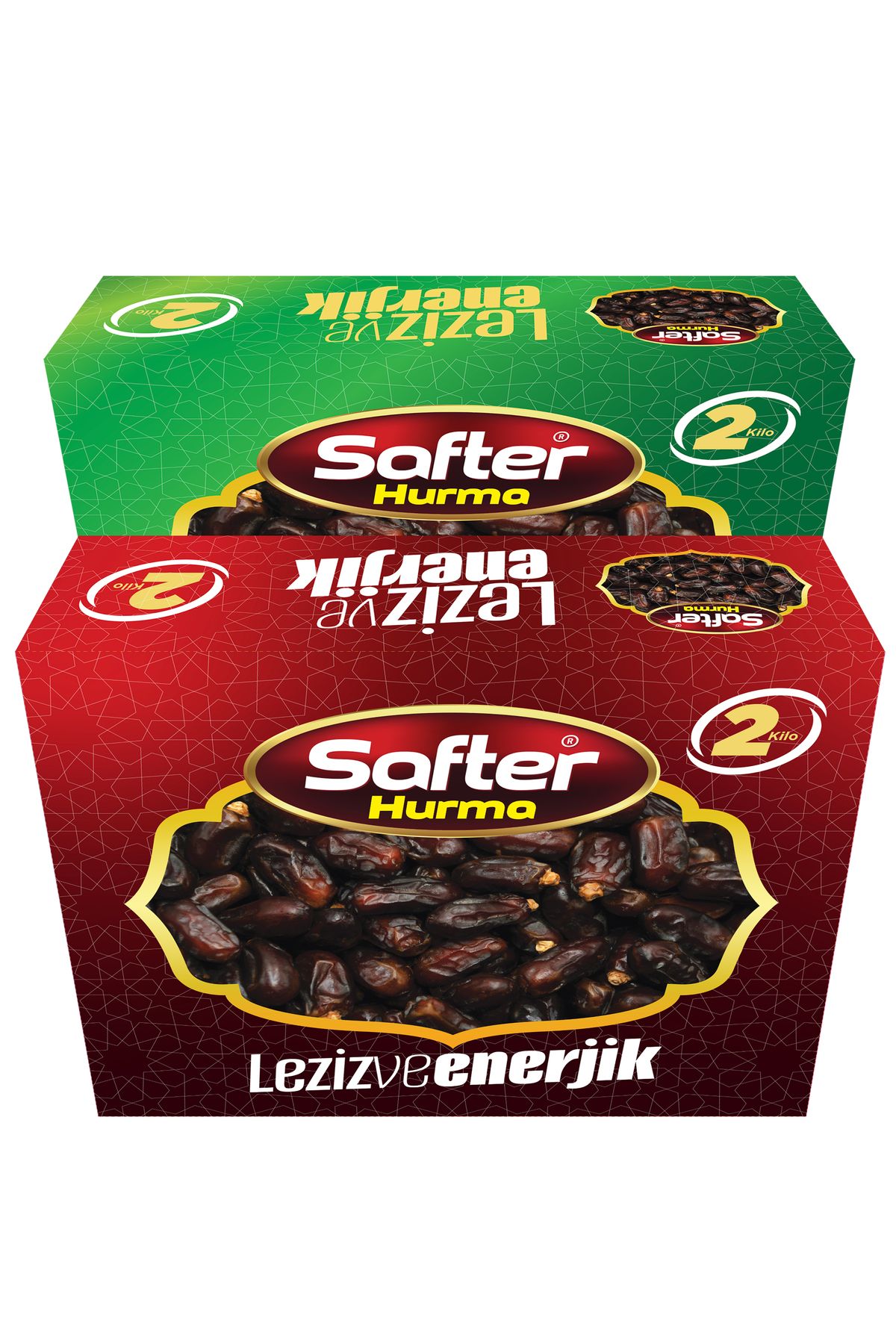 safterhurma Sayer Doğal Hurma, 2 kg. x 2 Paket