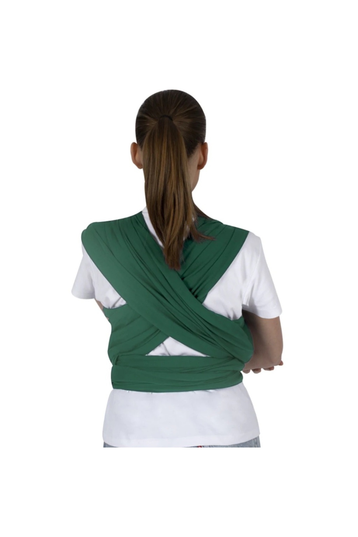 Sevi Bebe Bebek Taşıma Şalı Sling Art-562 Turkuaz fotoğrafı 4 (önizleme)