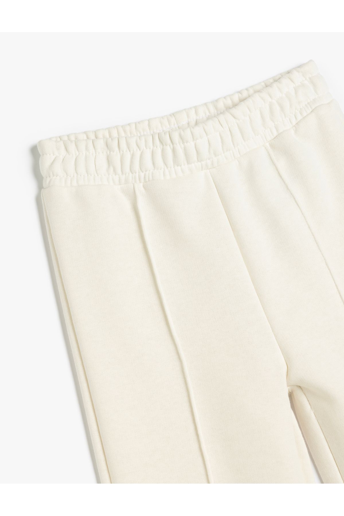 Koton-Ribbed Basic Jogger Sweatpants with Elastic Waist 3