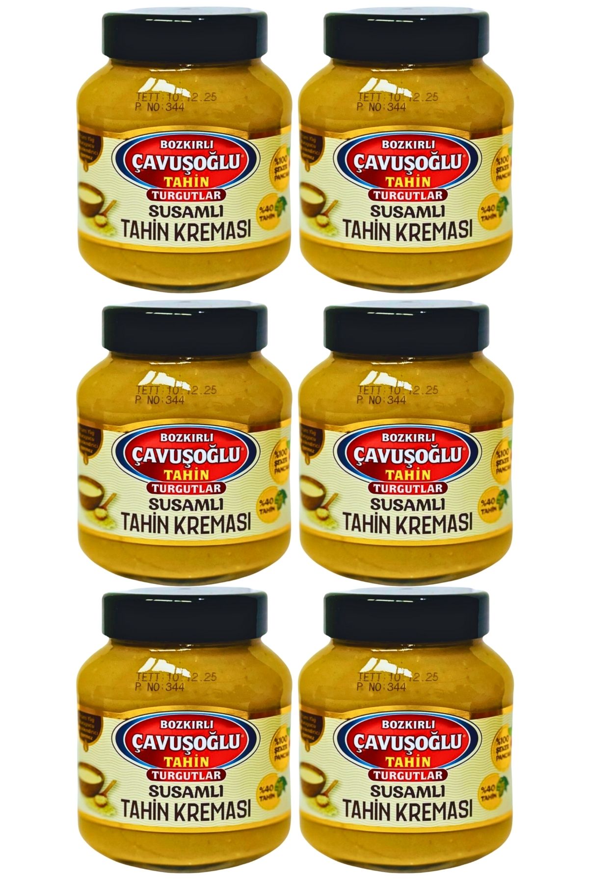 Bozkırlı Çavuşoğlu Çavuşoğlu Susamlı Tahin Kreması 330 gr x 6 Adet