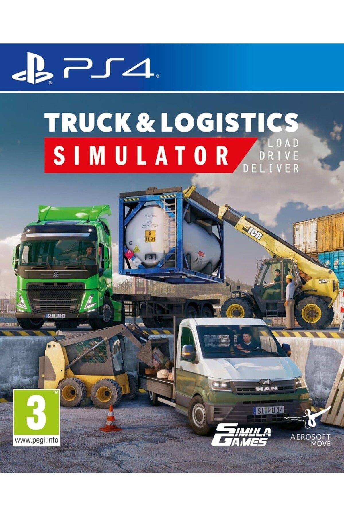 Aersoft Aerosoft Truck & Logistics Simulator Ps4 Oyun