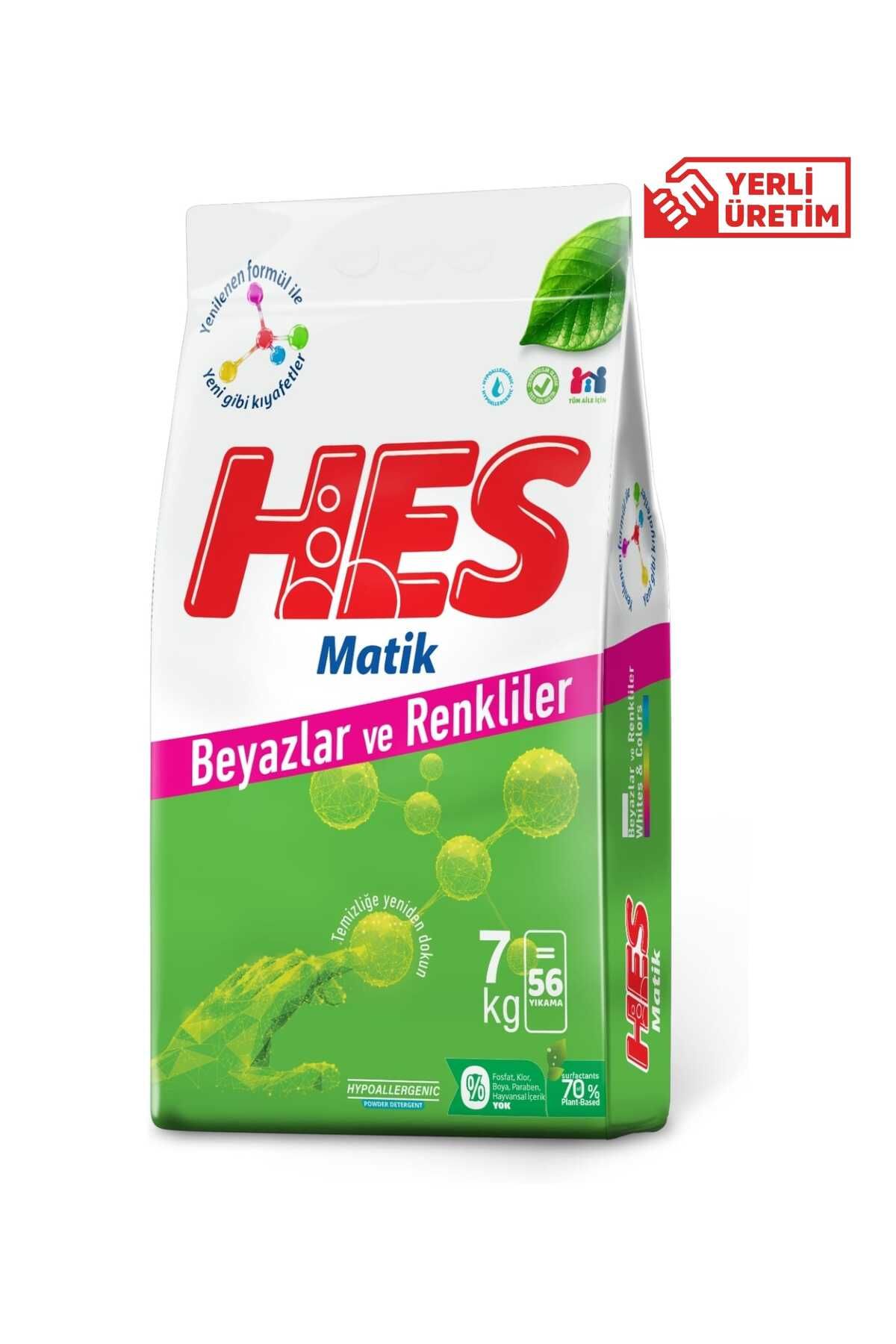 Hes Matik Beyazlar & Renkliler 7kg